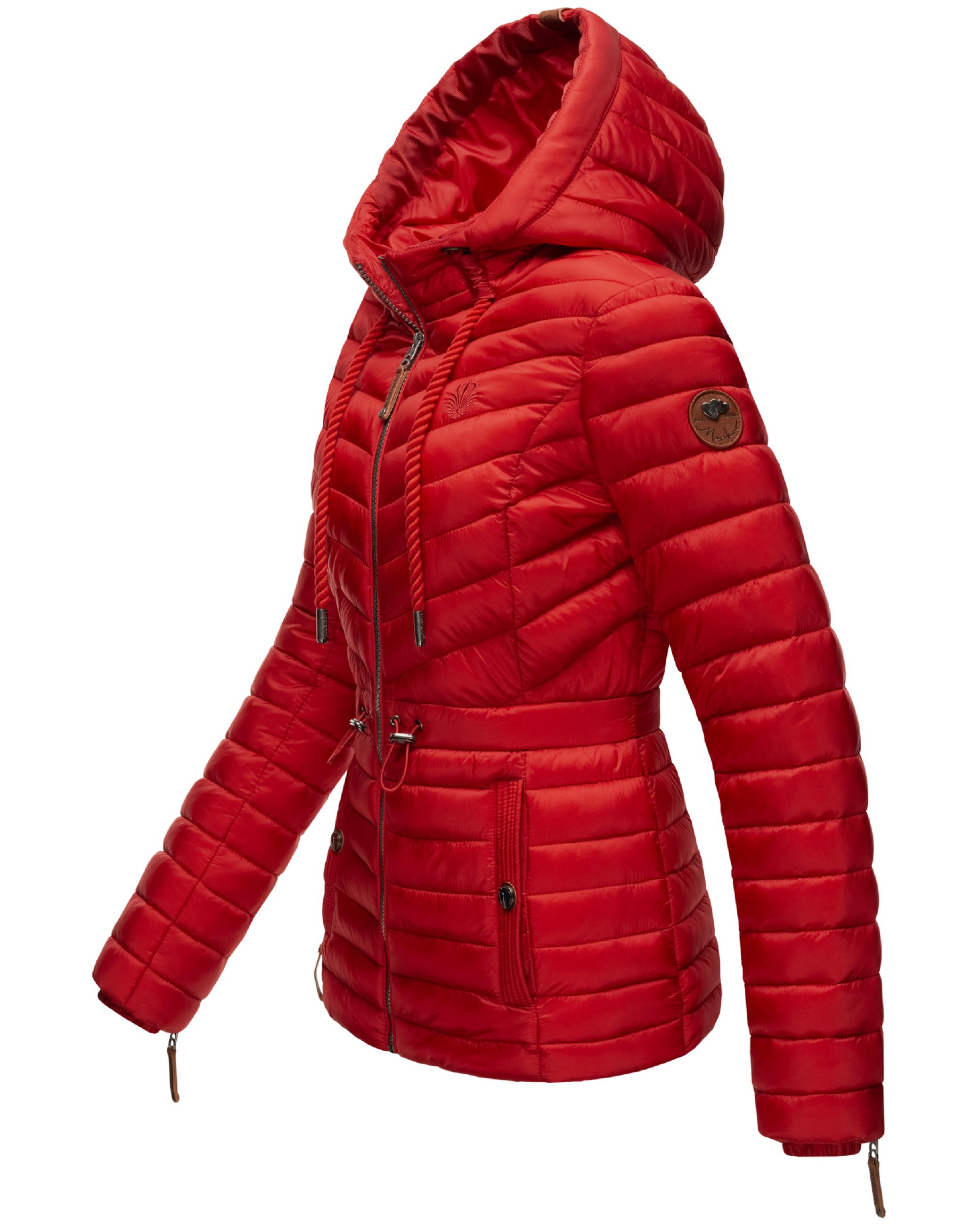 Leichte Steppjacke mit Kapuze "Aniyaa" Red