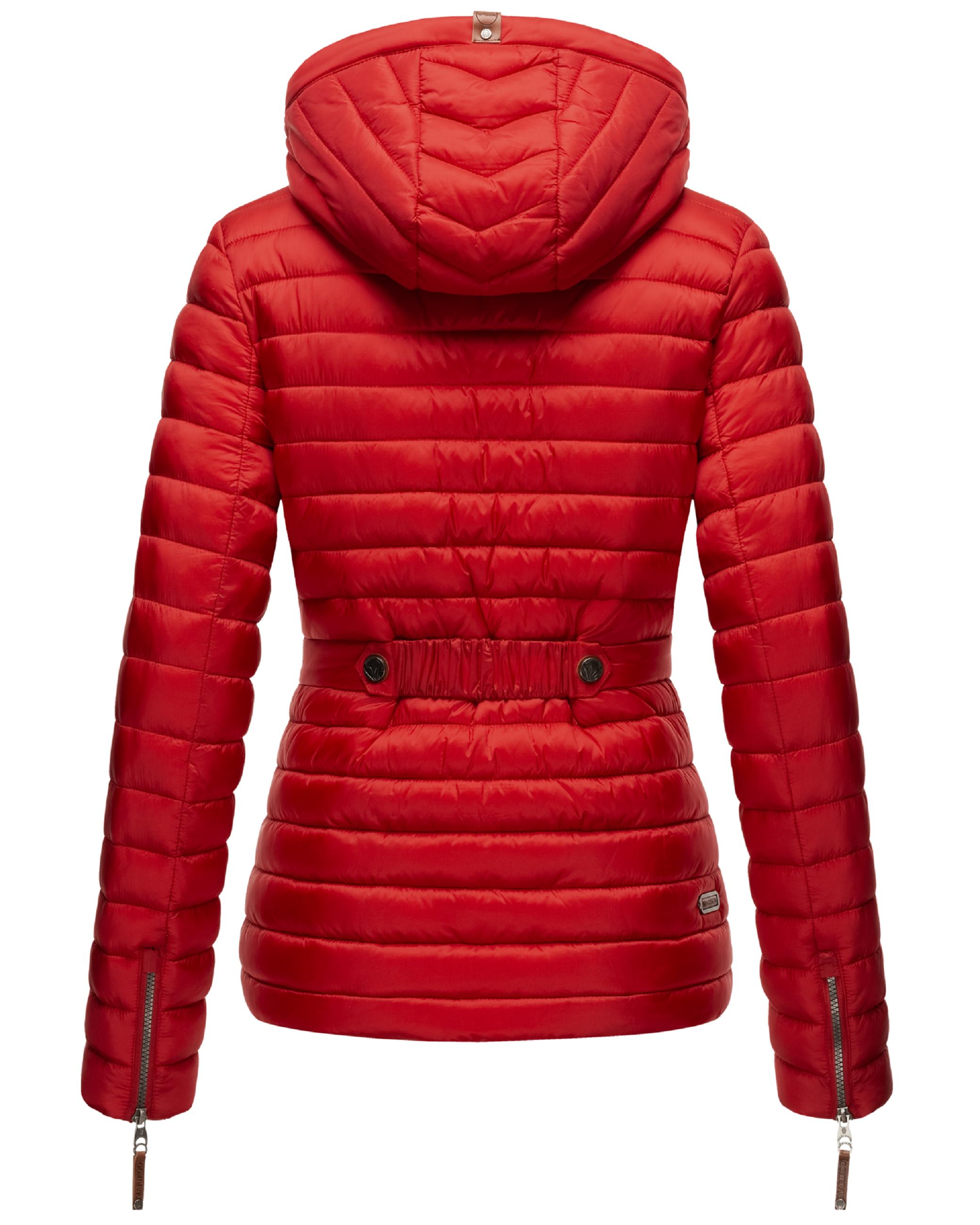 Leichte Steppjacke mit Kapuze "Aniyaa" Red