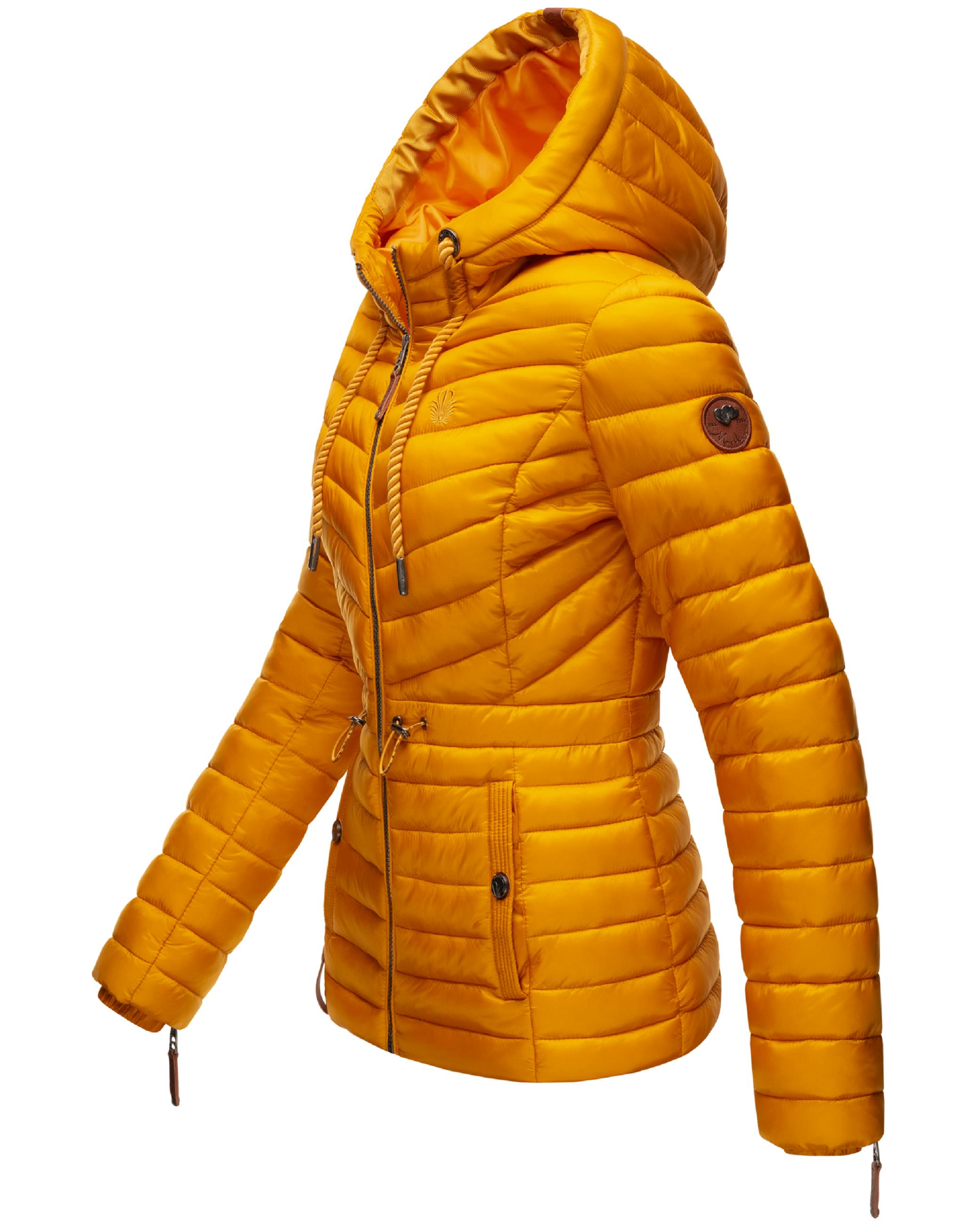 Leichte Steppjacke mit Kapuze "Aniyaa" Yellow