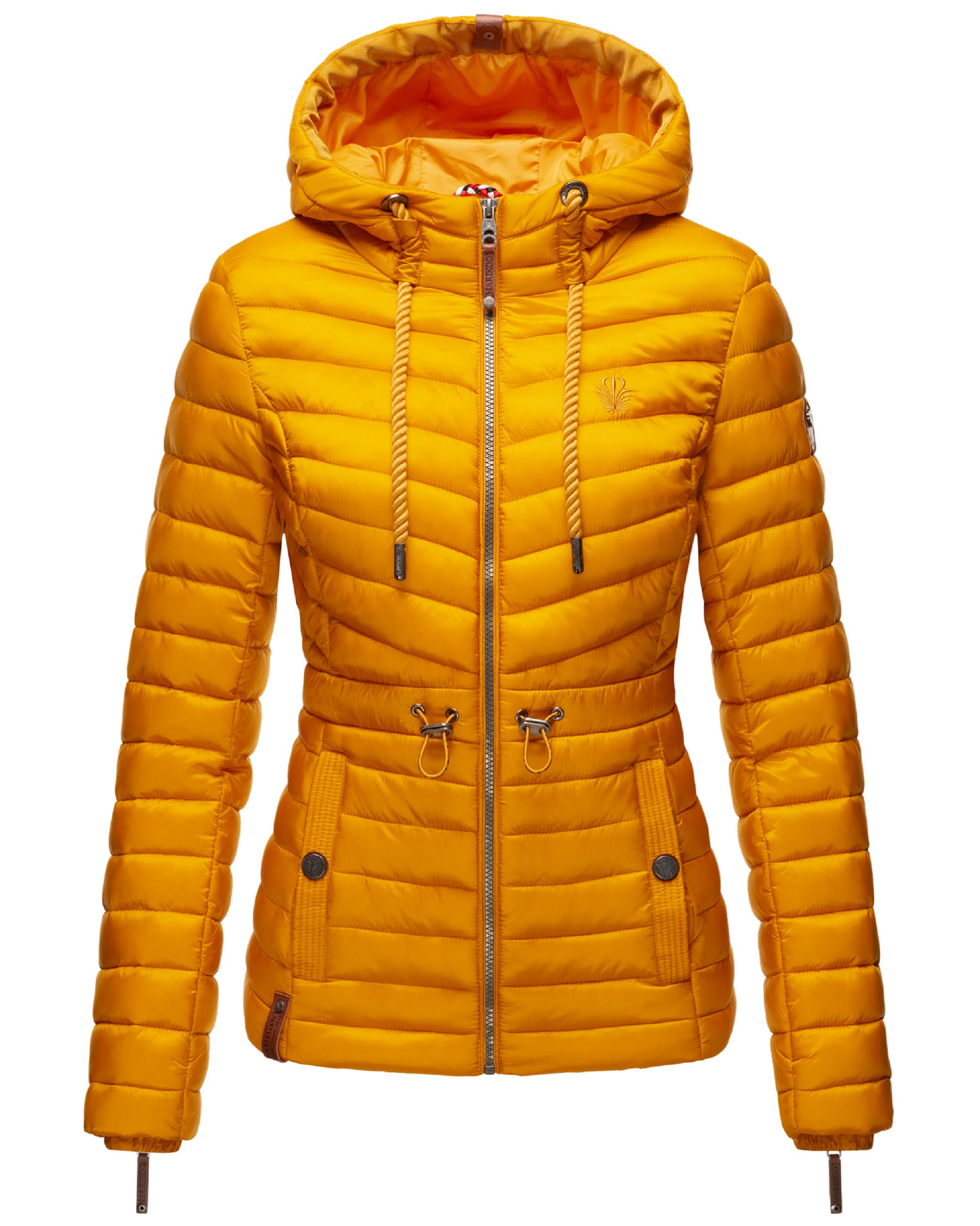 Leichte Steppjacke mit Kapuze "Aniyaa" Yellow