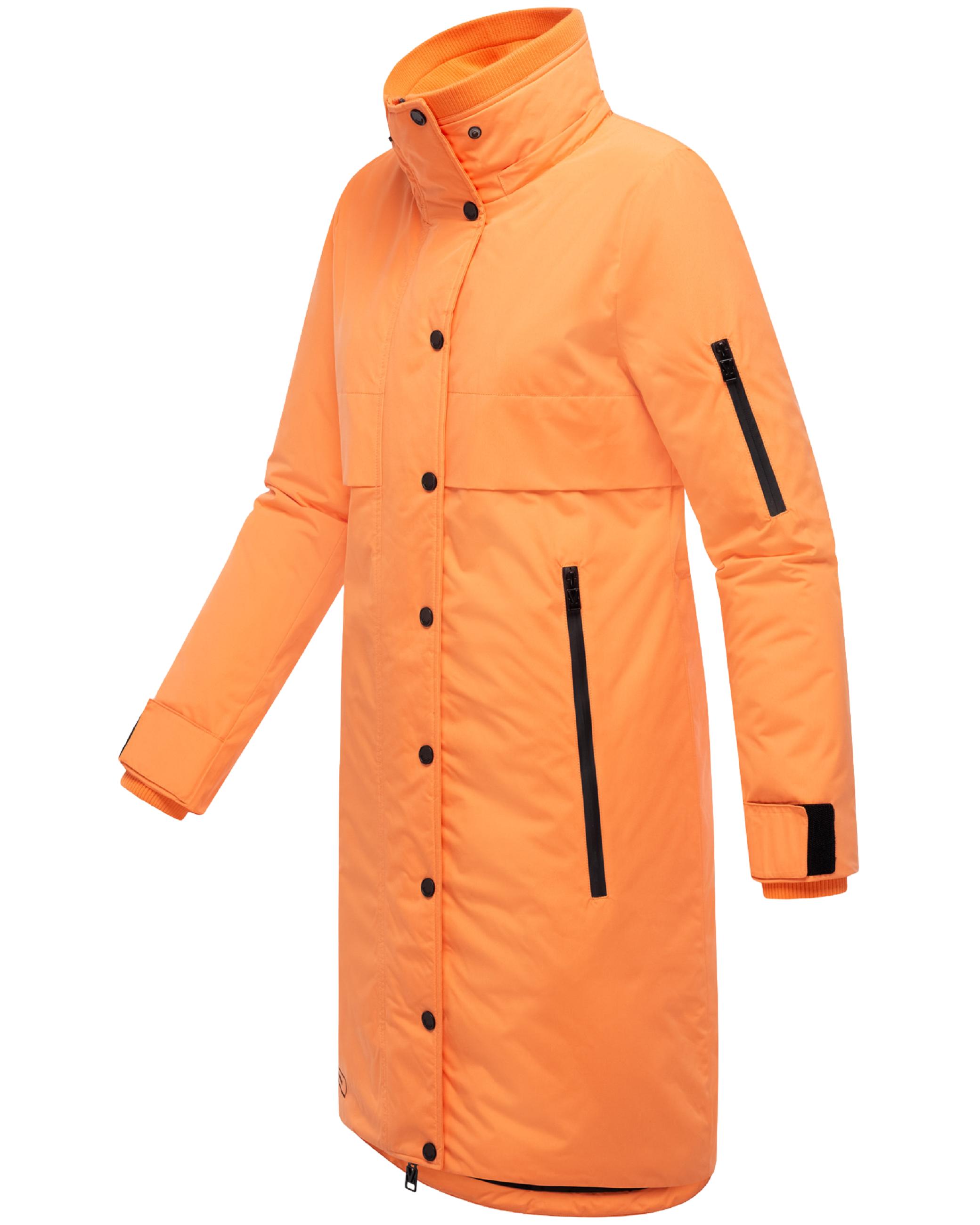 Wintermantel mit Kapuze "Anoukaa 16" Apricot Sorbet