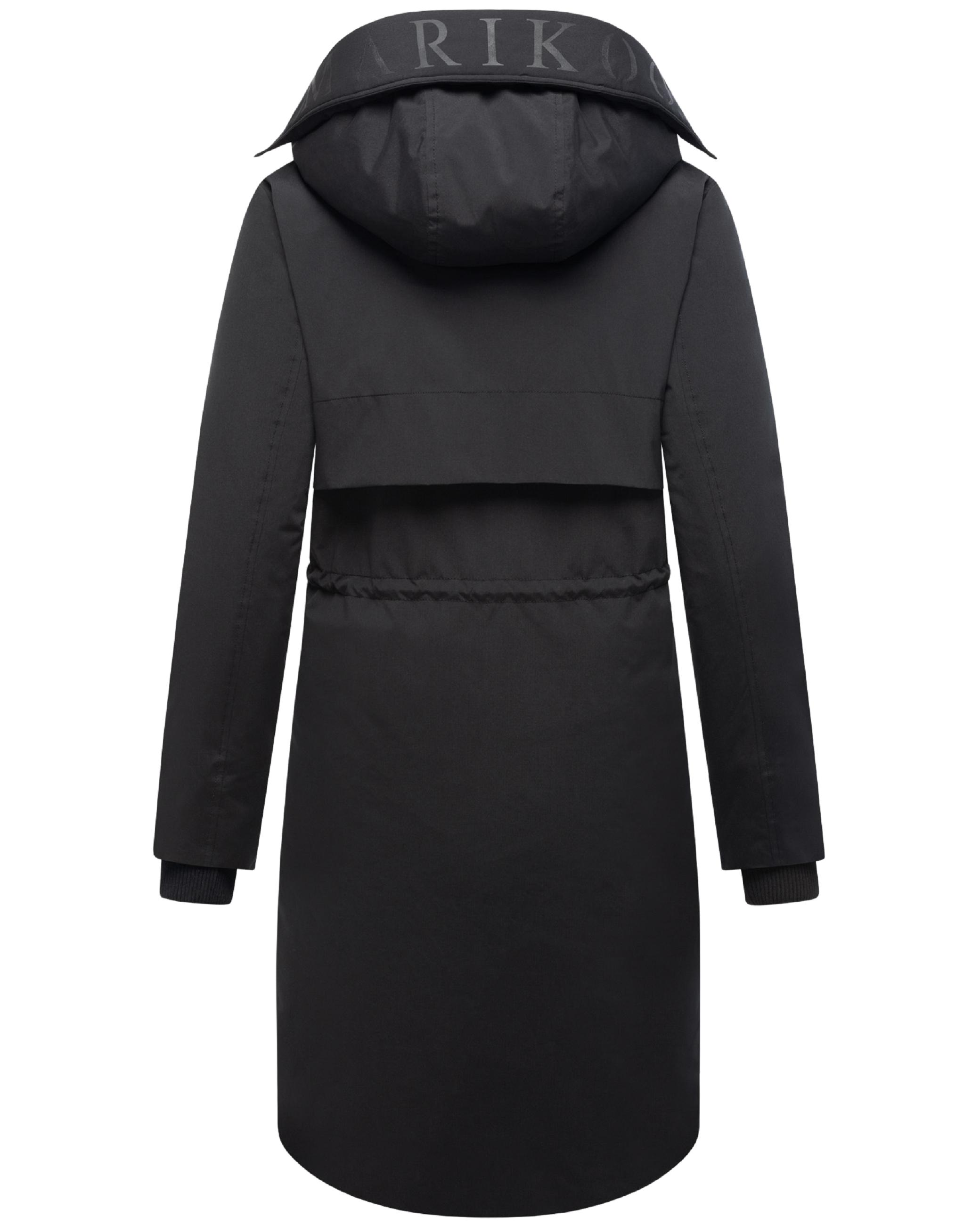 Wintermantel mit Kapuze "Anoukaa 16" Black