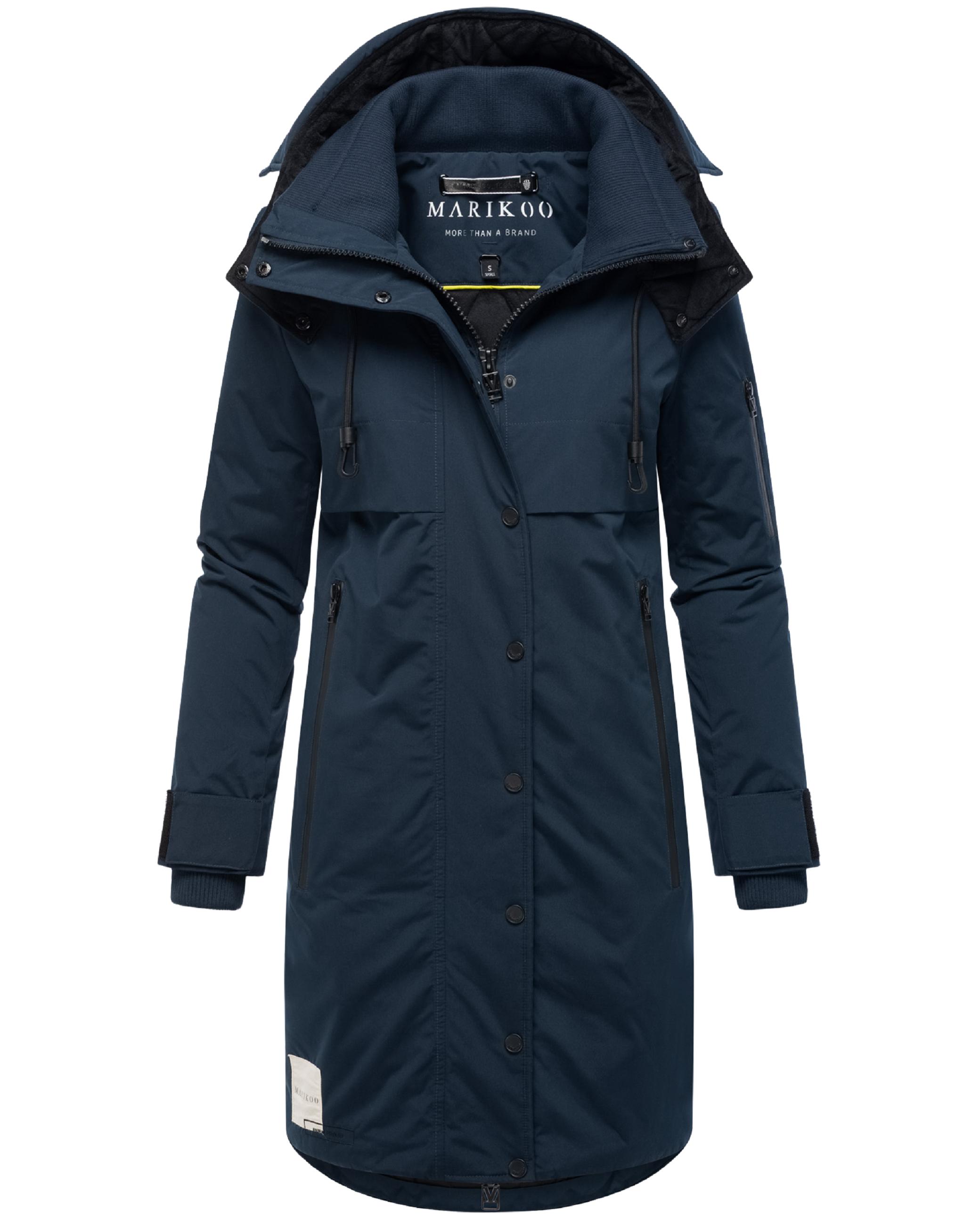 Wintermantel mit Kapuze "Anoukaa 16" Navy