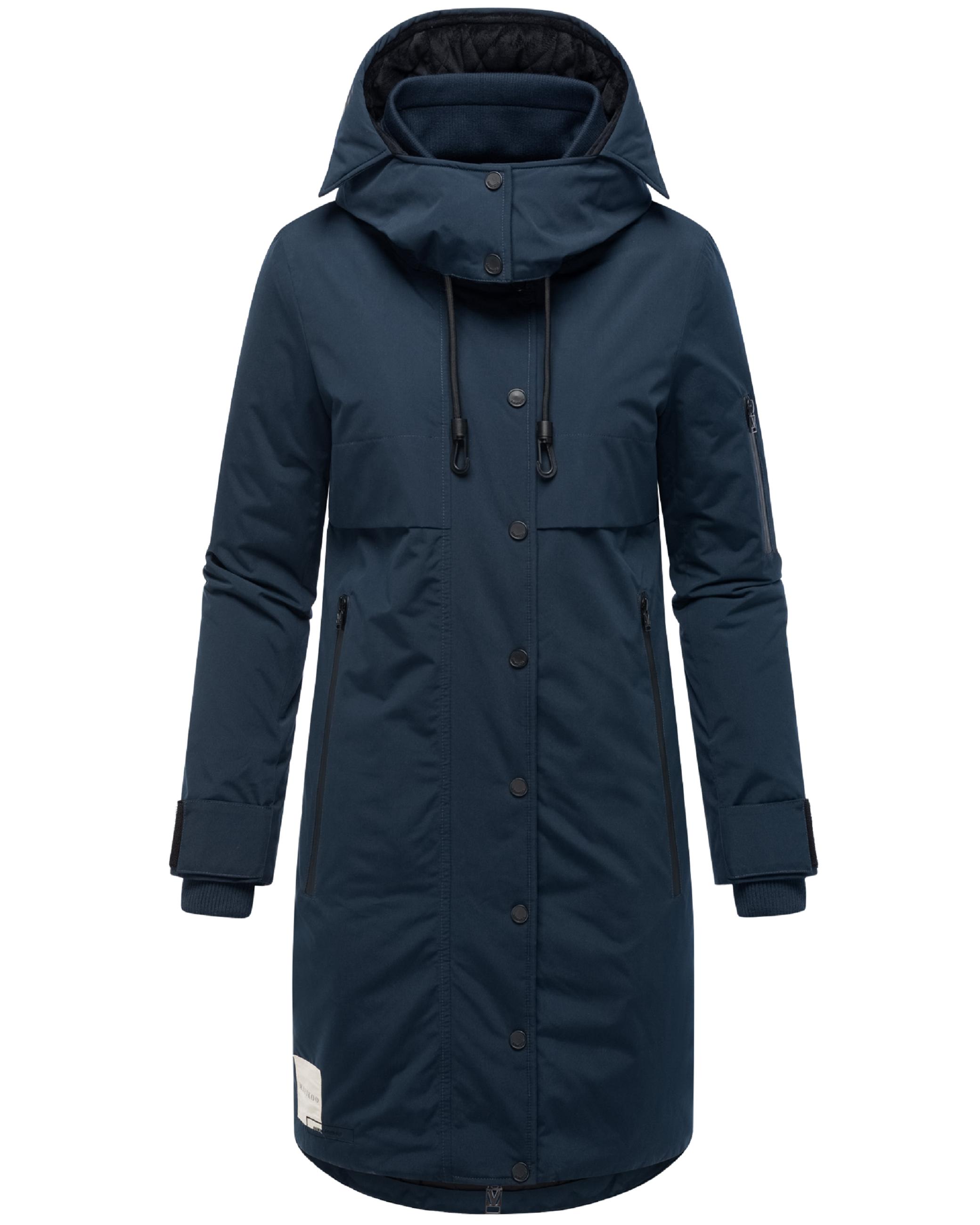 Wintermantel mit Kapuze "Anoukaa 16" Navy