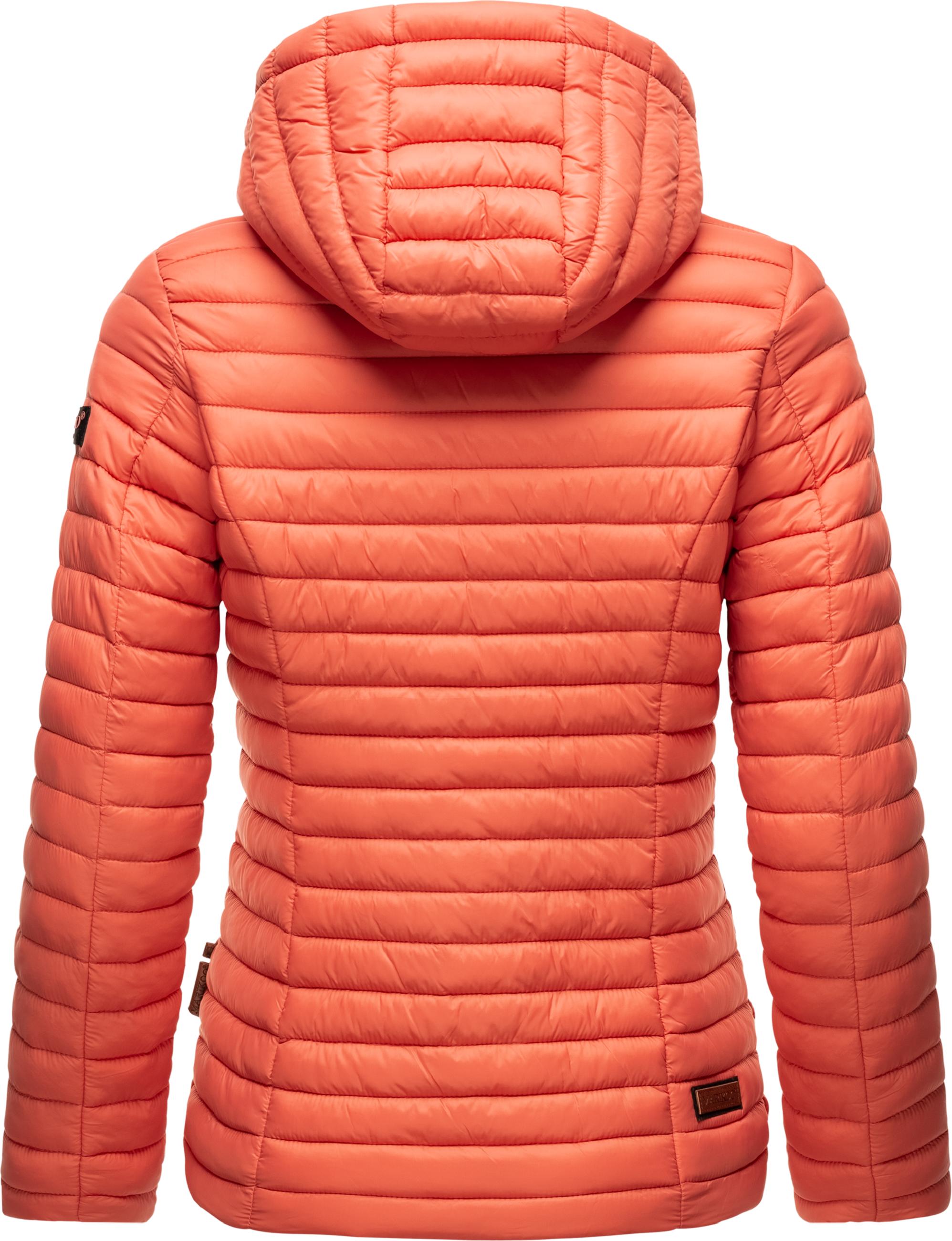 Leichte Steppjacke mit Kapuze "Asraa" Coral