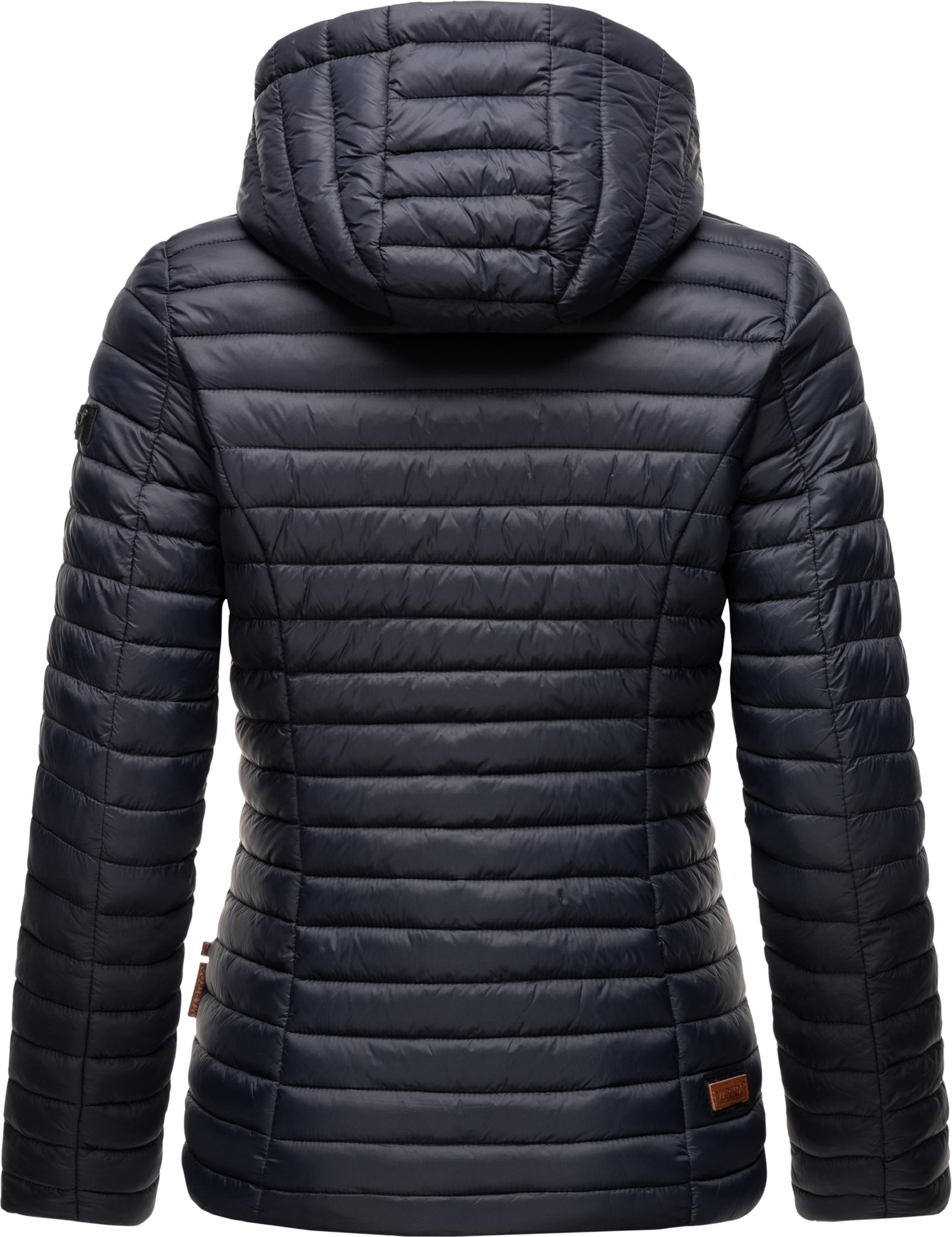 Leichte Steppjacke mit Kapuze "Asraa" Navy