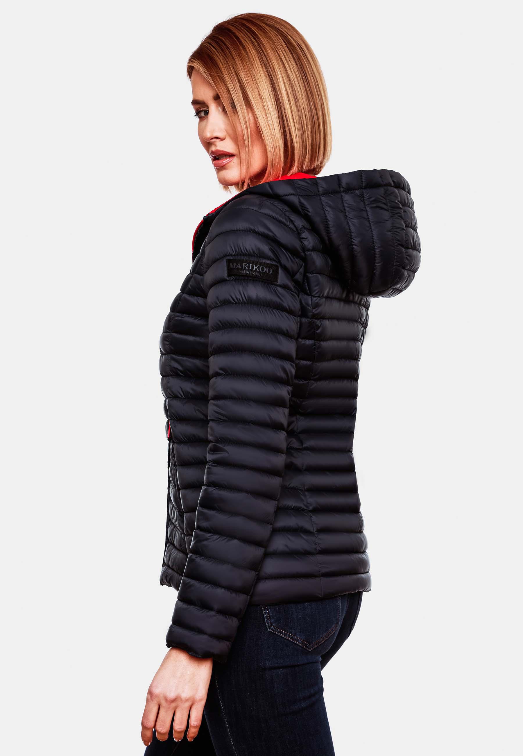 Leichte Steppjacke mit Kapuze "Asraa" Navy