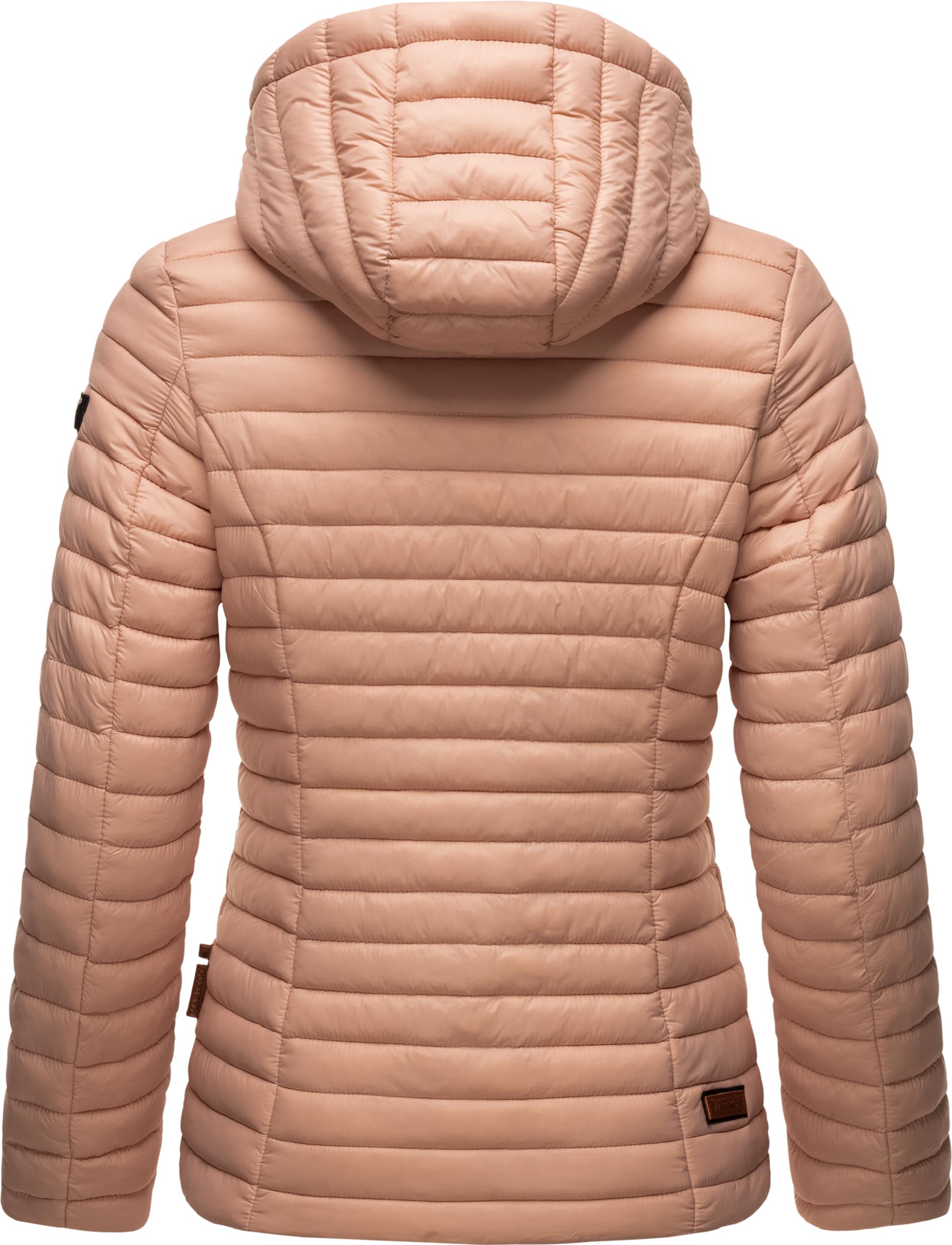 Leichte Steppjacke mit Kapuze "Asraa" Rose