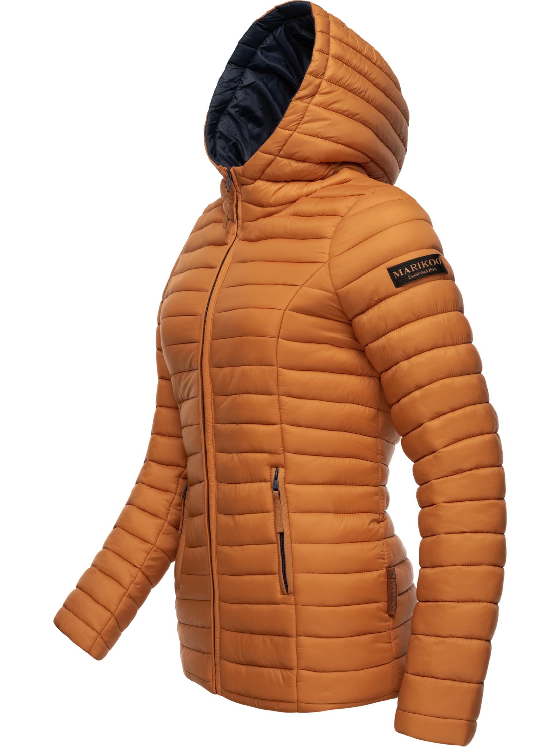 Leichte Steppjacke mit Kapuze "Asraa" Rusty Cinnamon