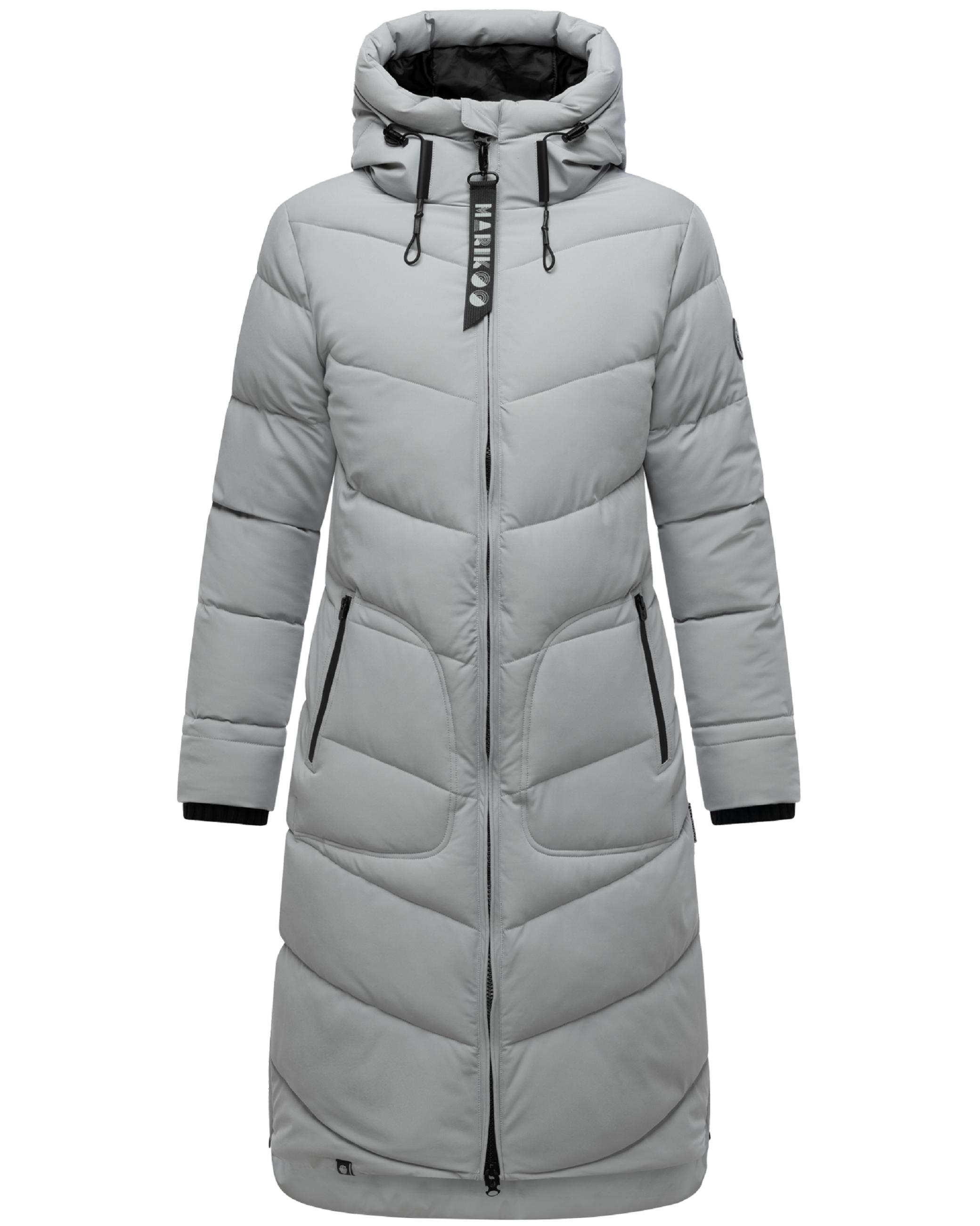 Steppmantel mit Kapuze "Benikoo" Grey
