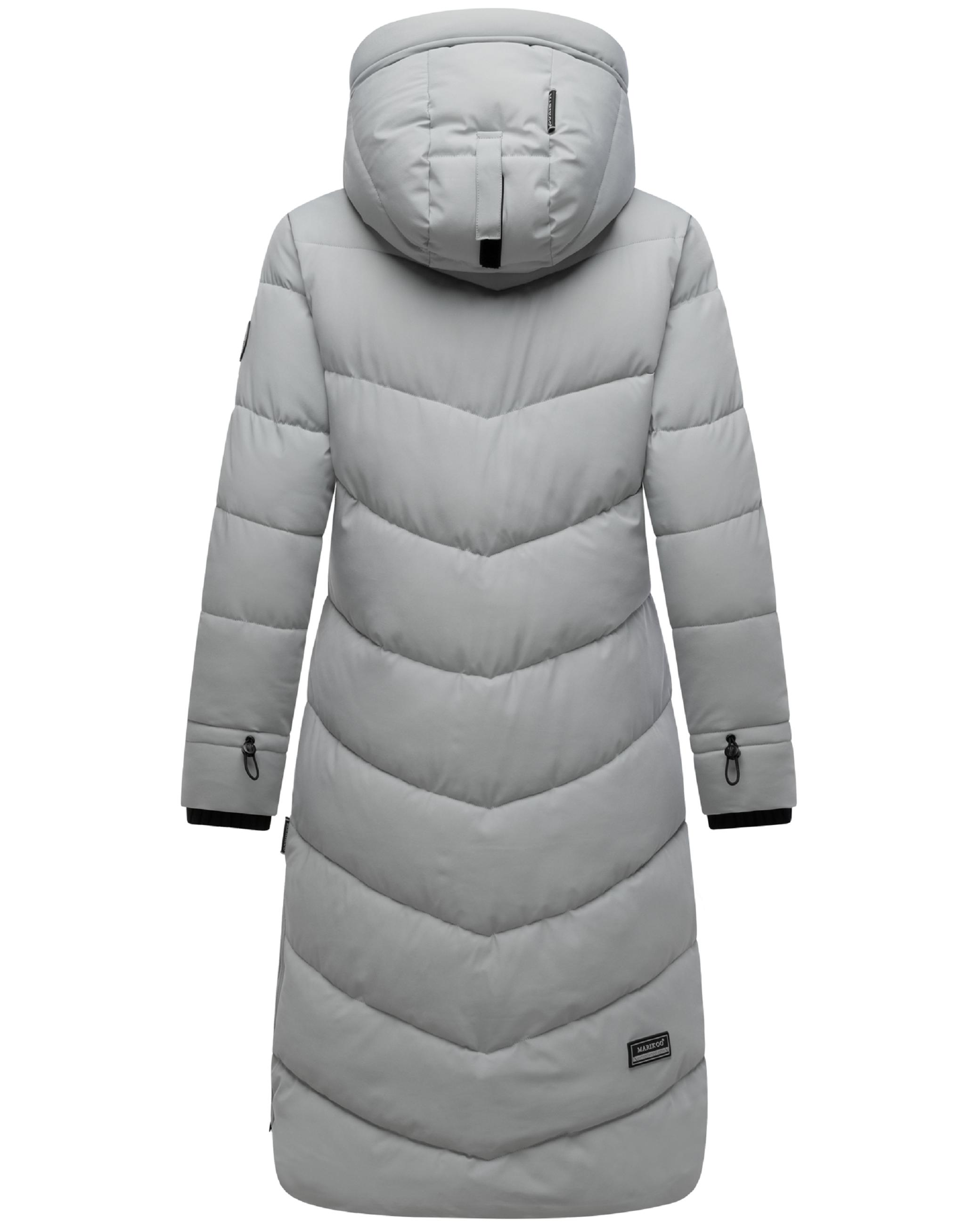 Steppmantel mit Kapuze "Benikoo" Grey