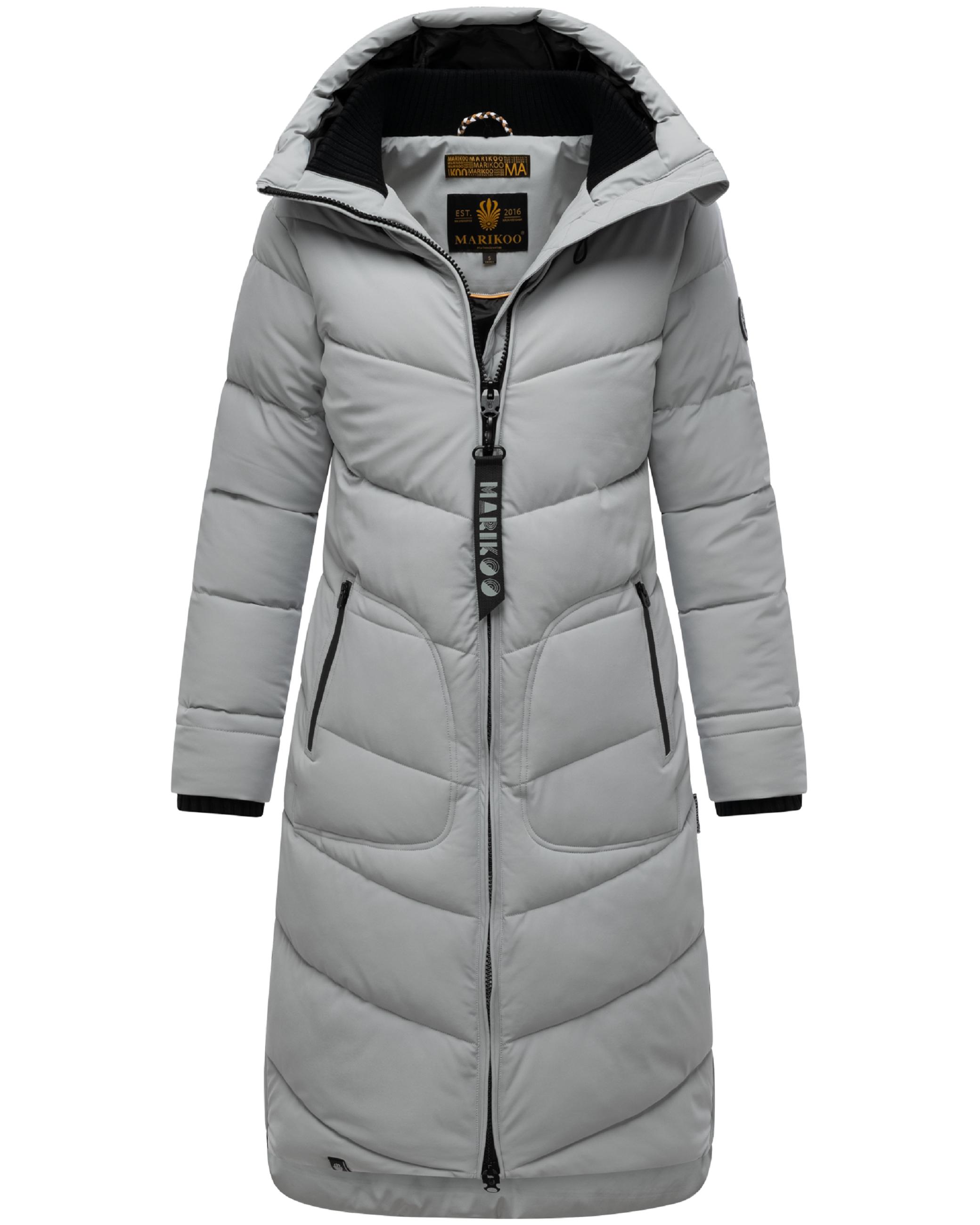 Steppmantel mit Kapuze "Benikoo" Grey