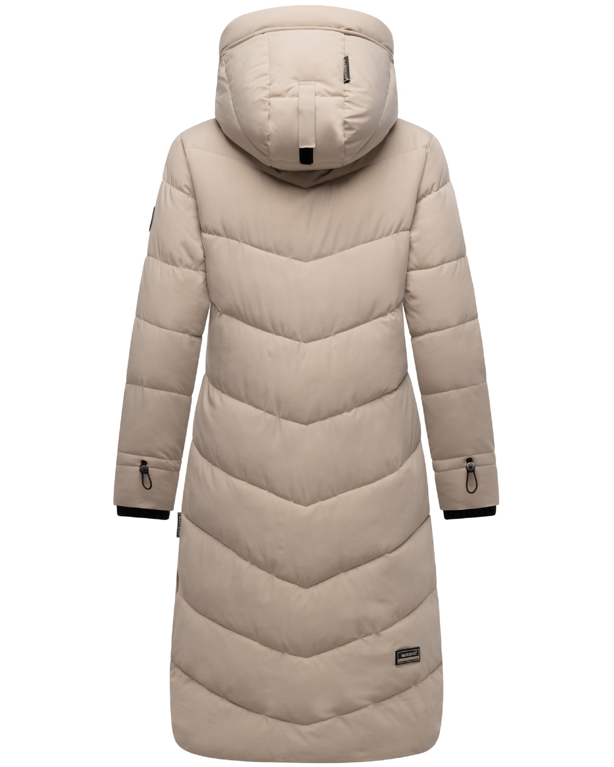 Steppmantel mit Kapuze "Benikoo" Light Taupe