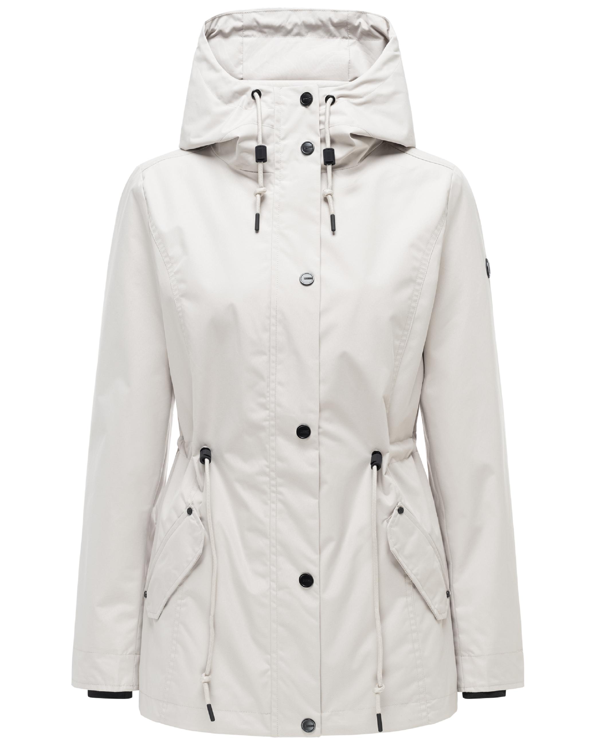 Übergangsjacke mit verstellbarer Kapuze "Bonbonparty 16" Bone