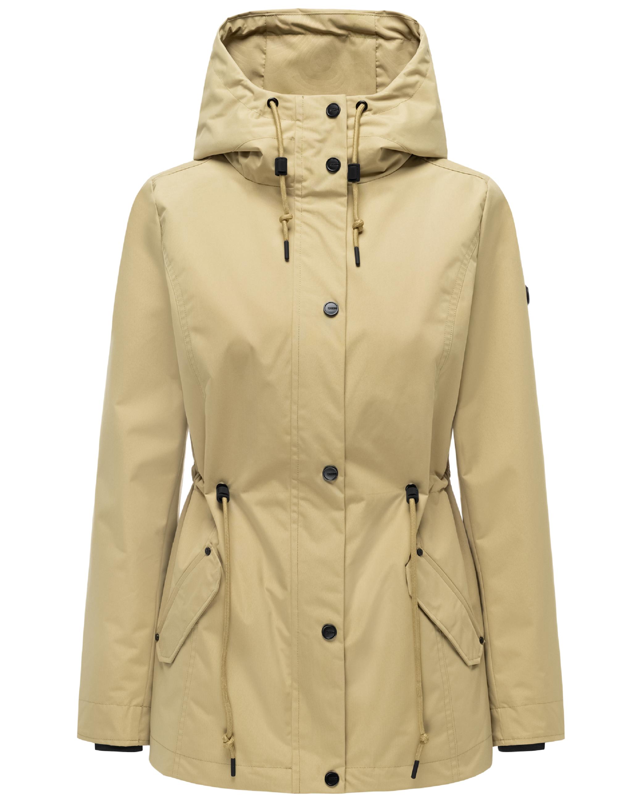 Übergangsjacke mit verstellbarer Kapuze "Bonbonparty 16" Urban Khaki