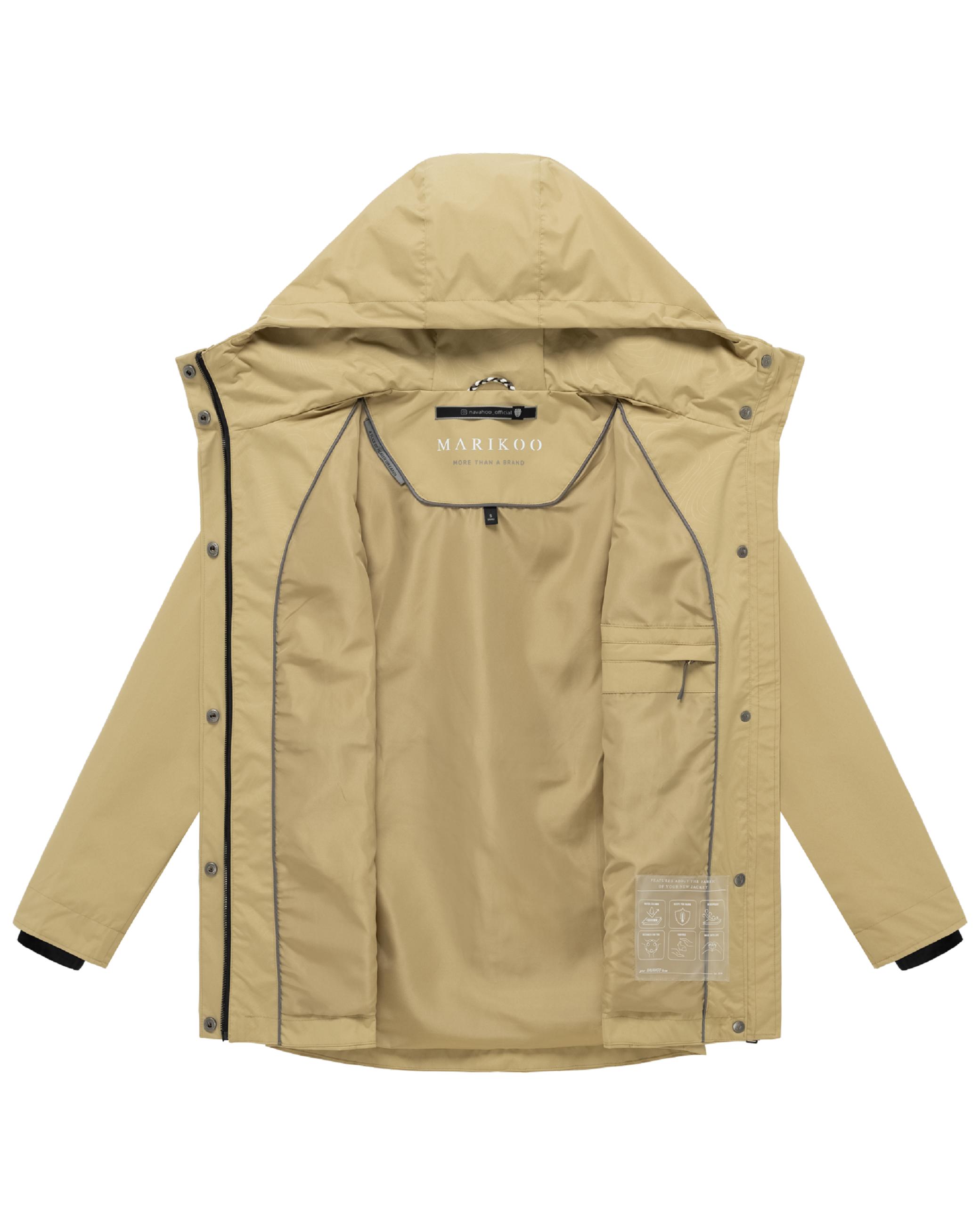 Übergangsjacke mit verstellbarer Kapuze "Bonbonparty 16" Urban Khaki