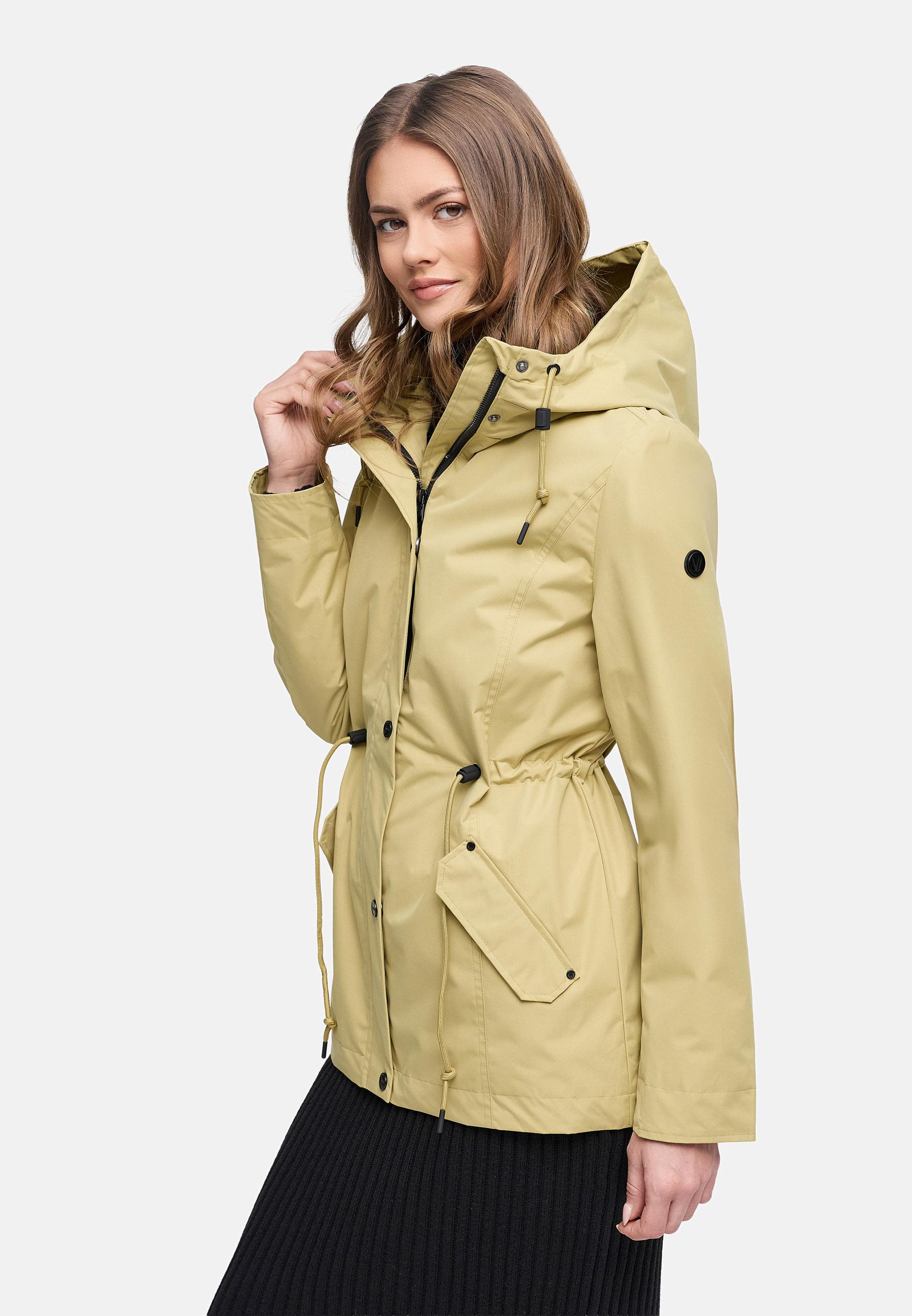 Übergangsjacke mit verstellbarer Kapuze "Bonbonparty 16" Urban Khaki