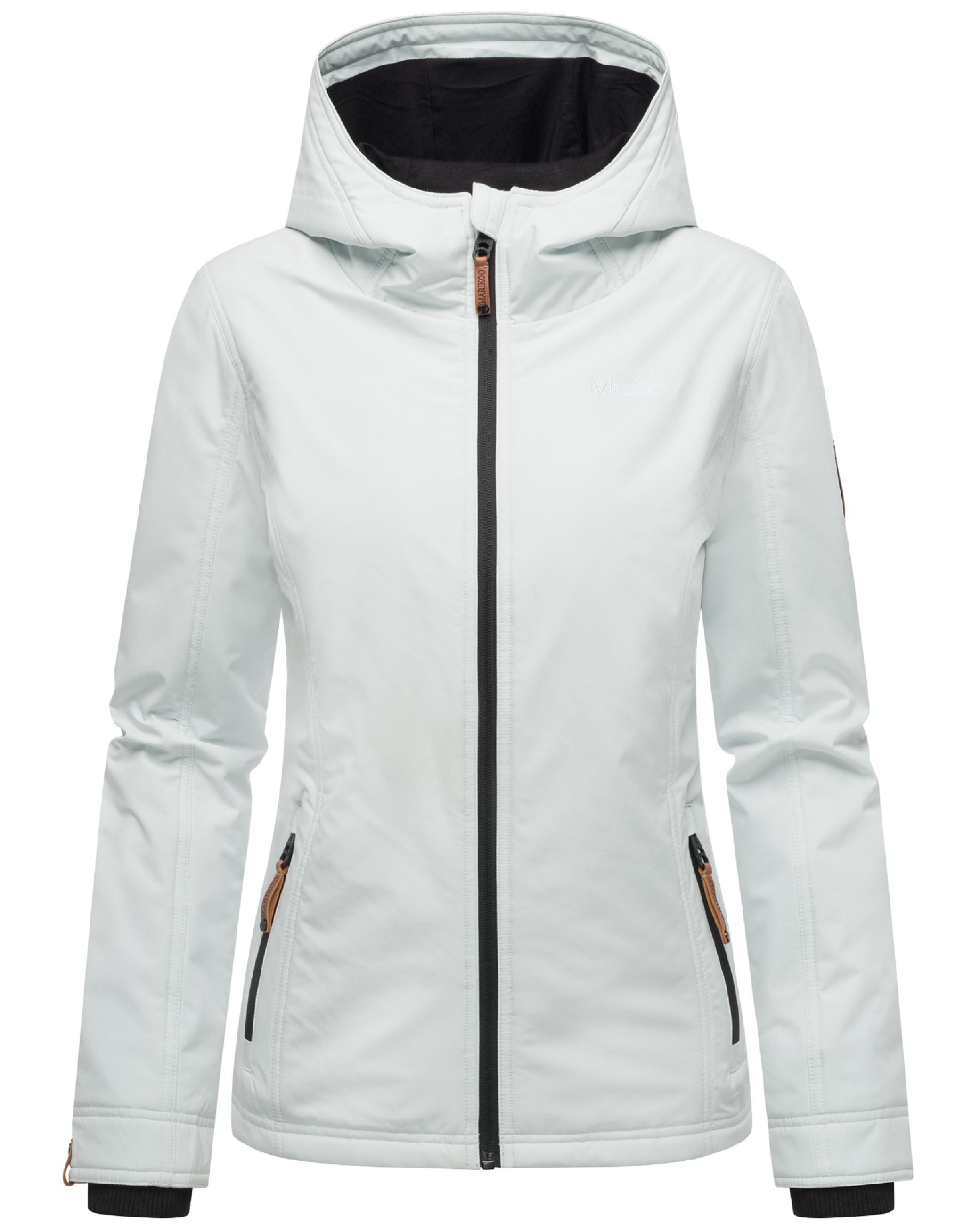 Leichte Übergangsjacke mit Kapuze "Brombeere" Ice Blue