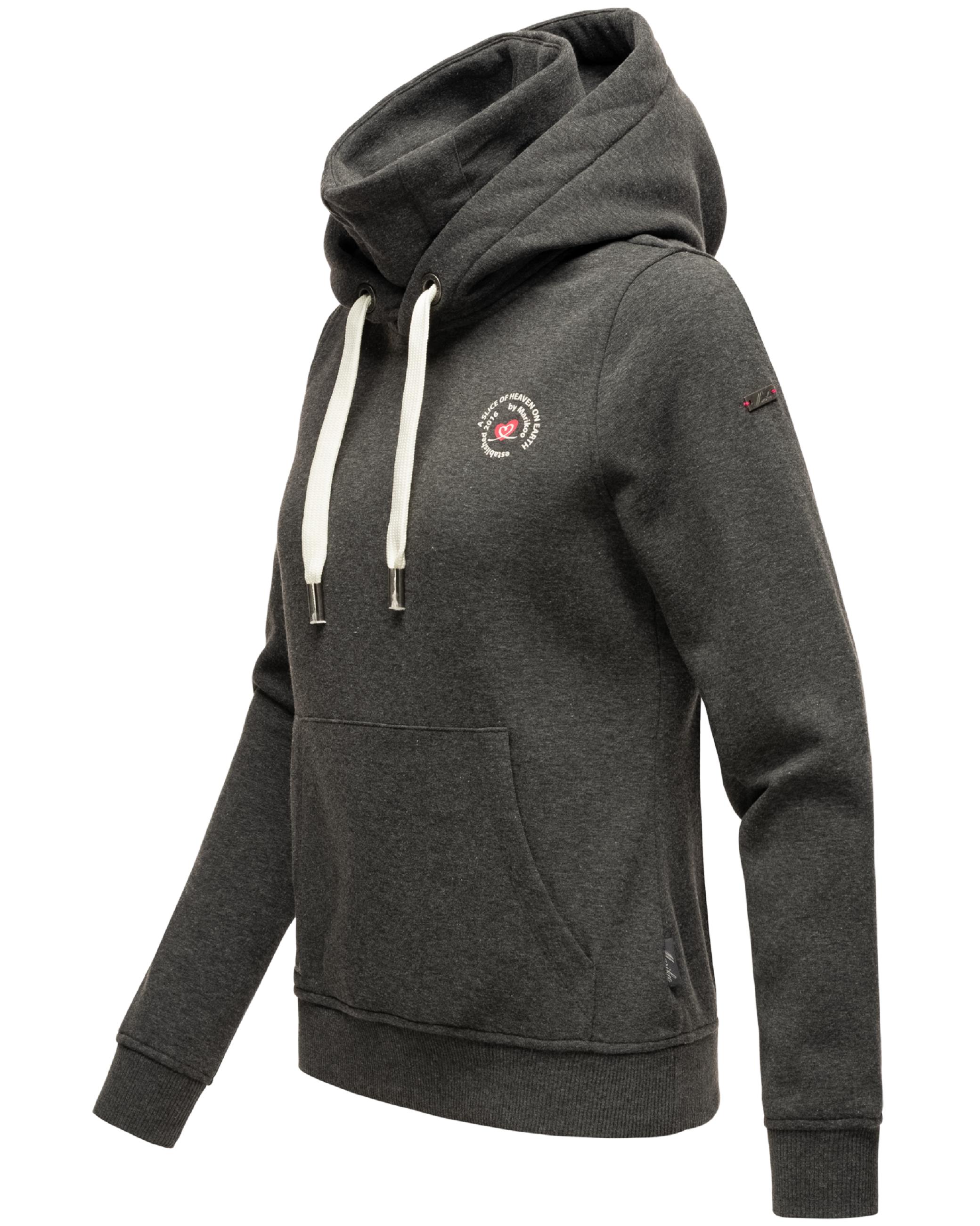 Extraweicher Hoodie "Chihiroo" Dark Grey Melange