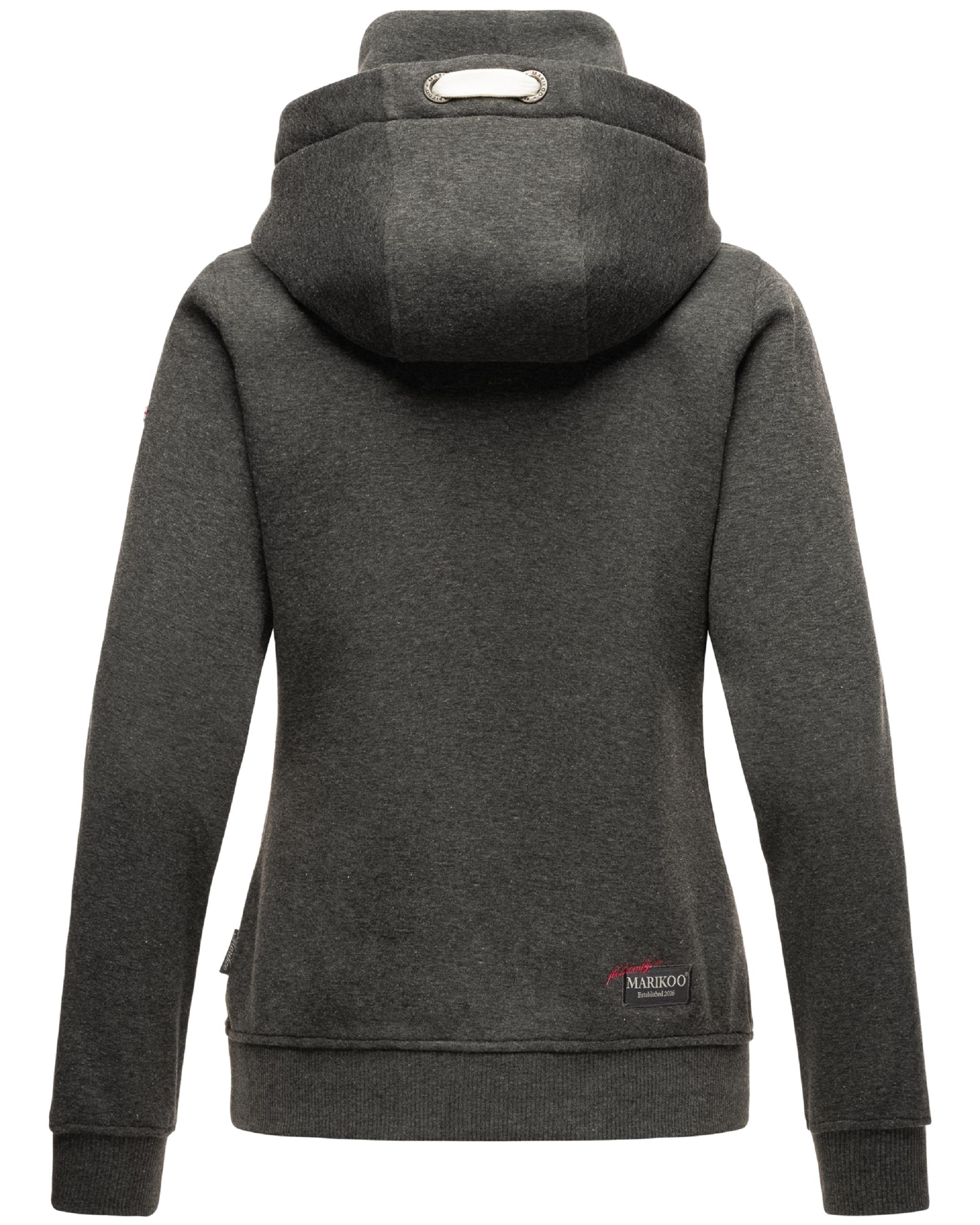 Extraweicher Hoodie "Chihiroo" Dark Grey Melange