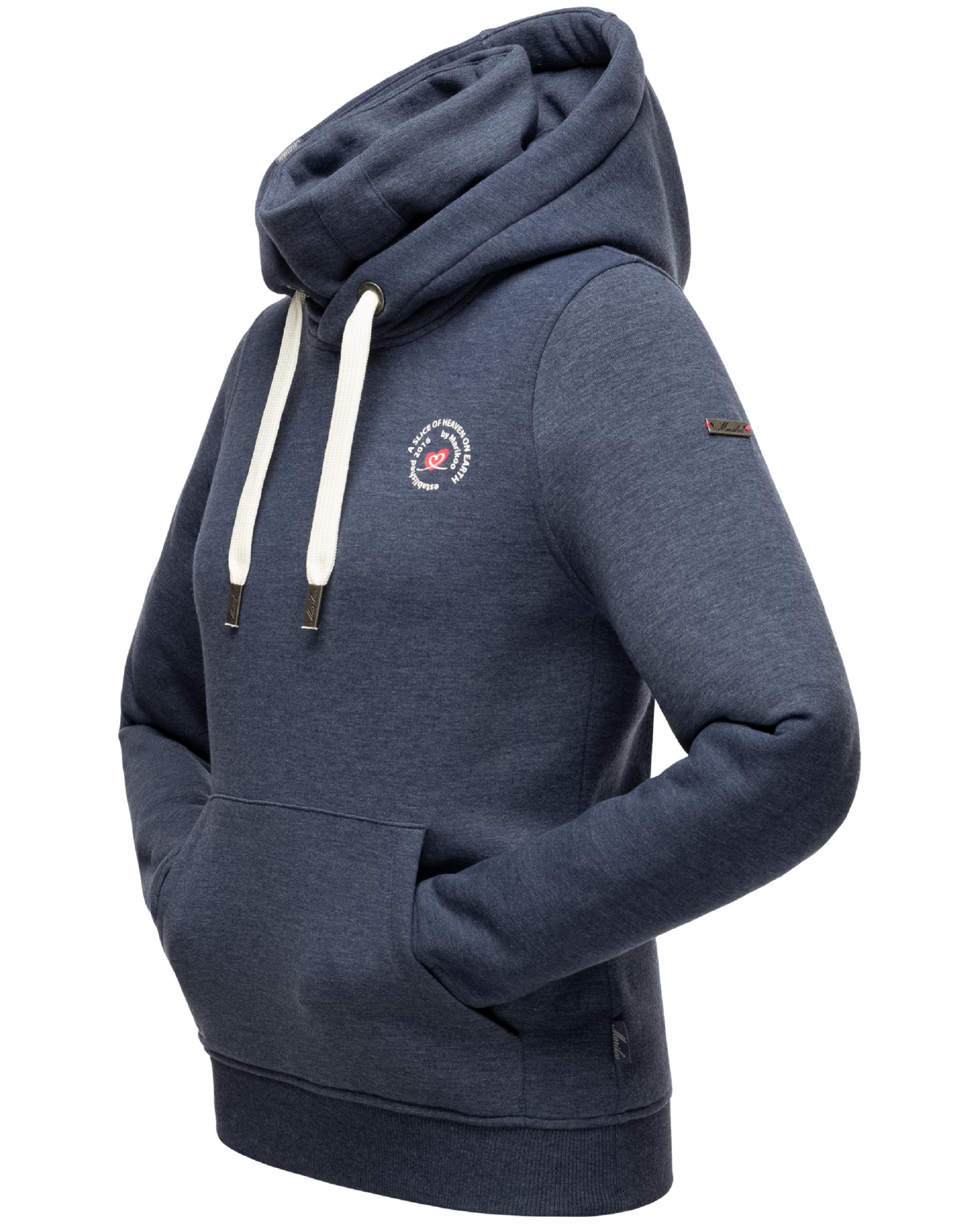 Extraweicher Hoodie "Chihiroo" Dusty Blue Melange