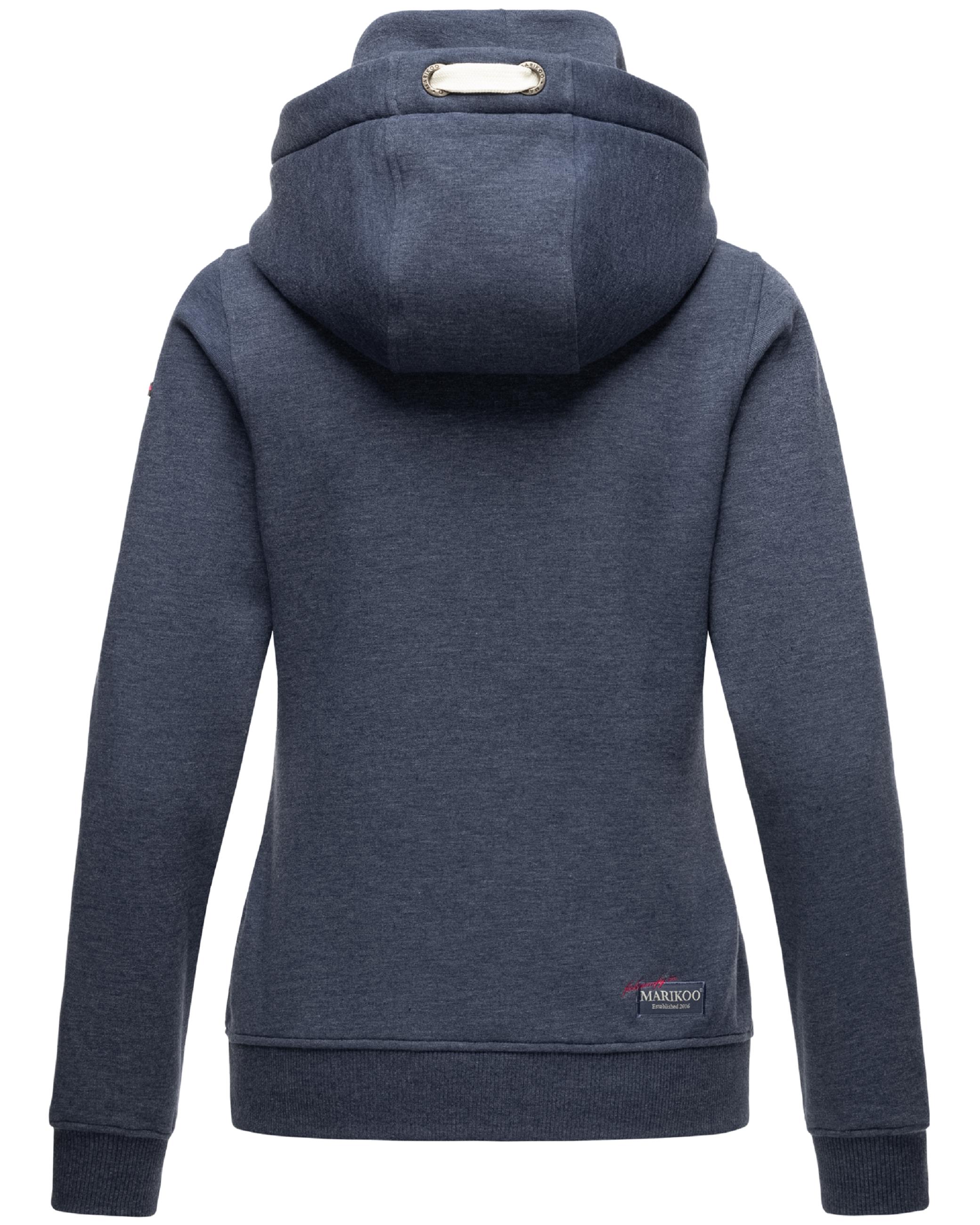 Extraweicher Hoodie "Chihiroo" Dusty Blue Melange