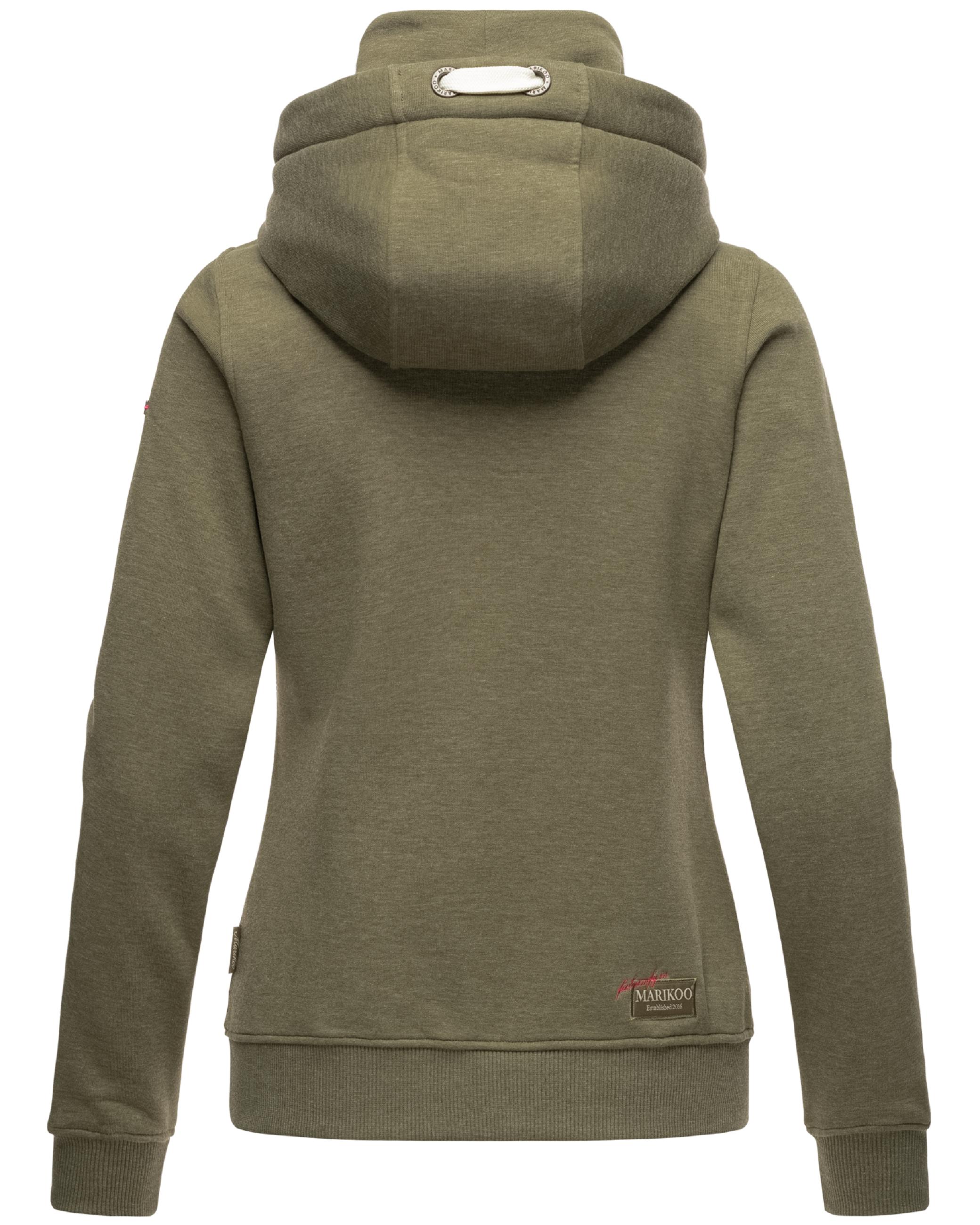 Extraweicher Hoodie "Chihiroo" Dusty Olive Melange