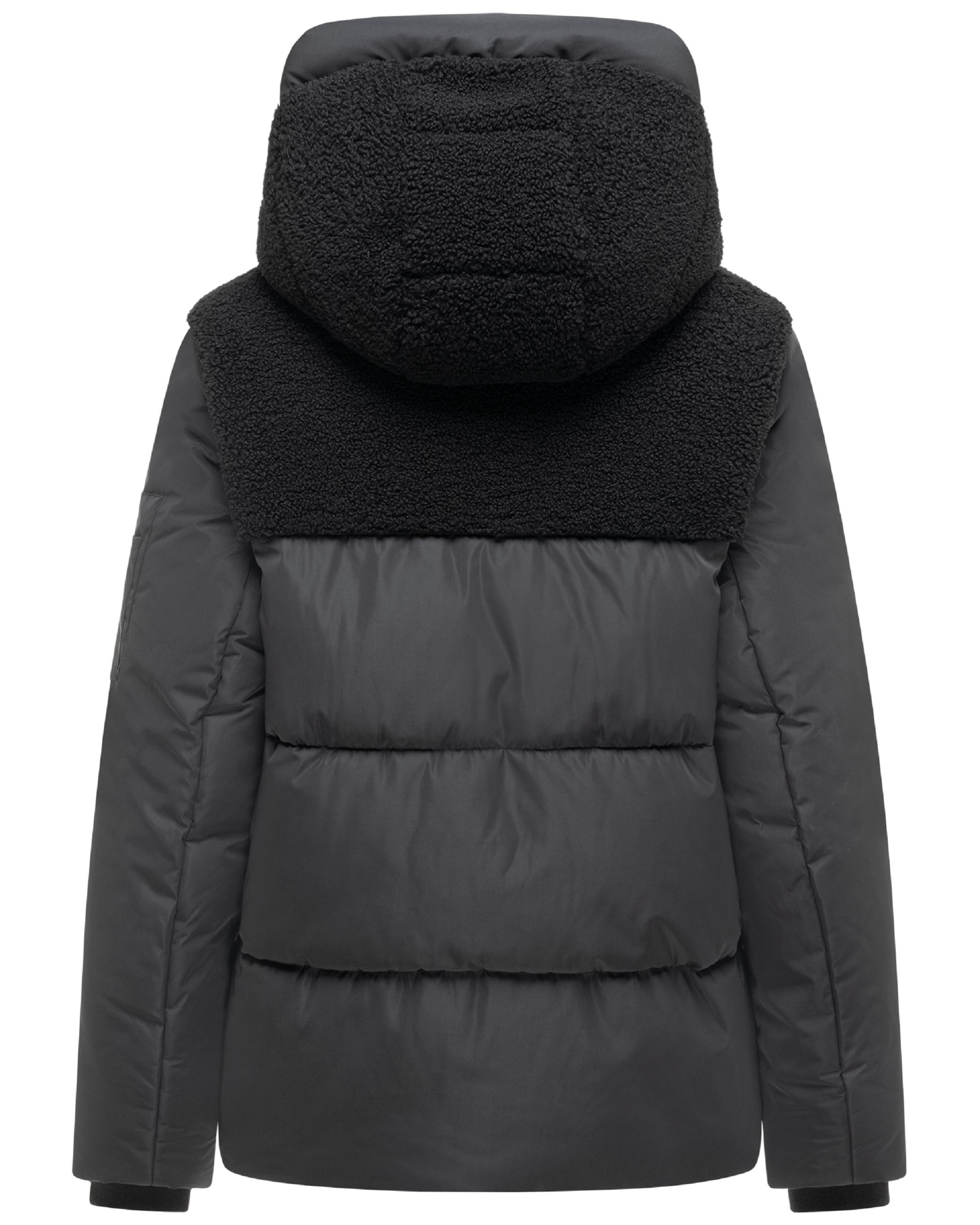 Gesteppte Teddyjacke "Elidee 16" Black