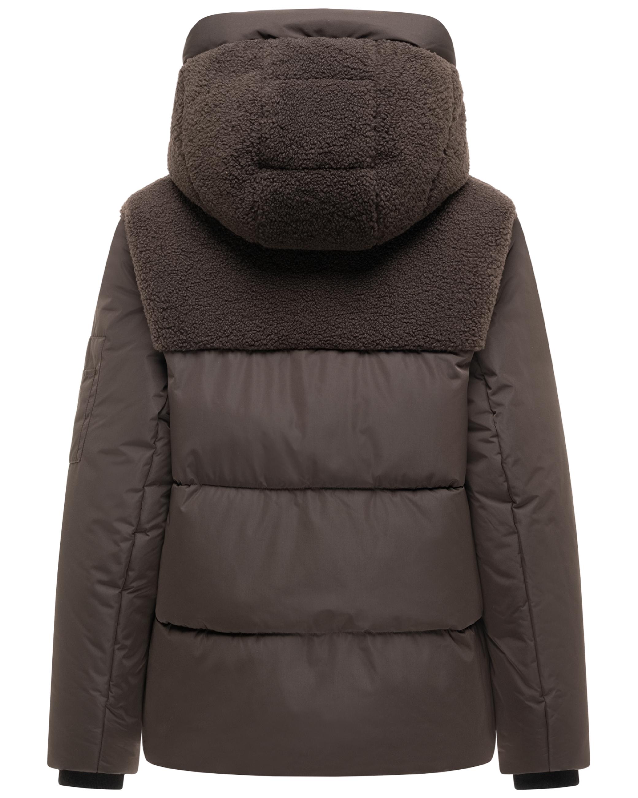 Gesteppte Teddyjacke "Elidee 16" Choco