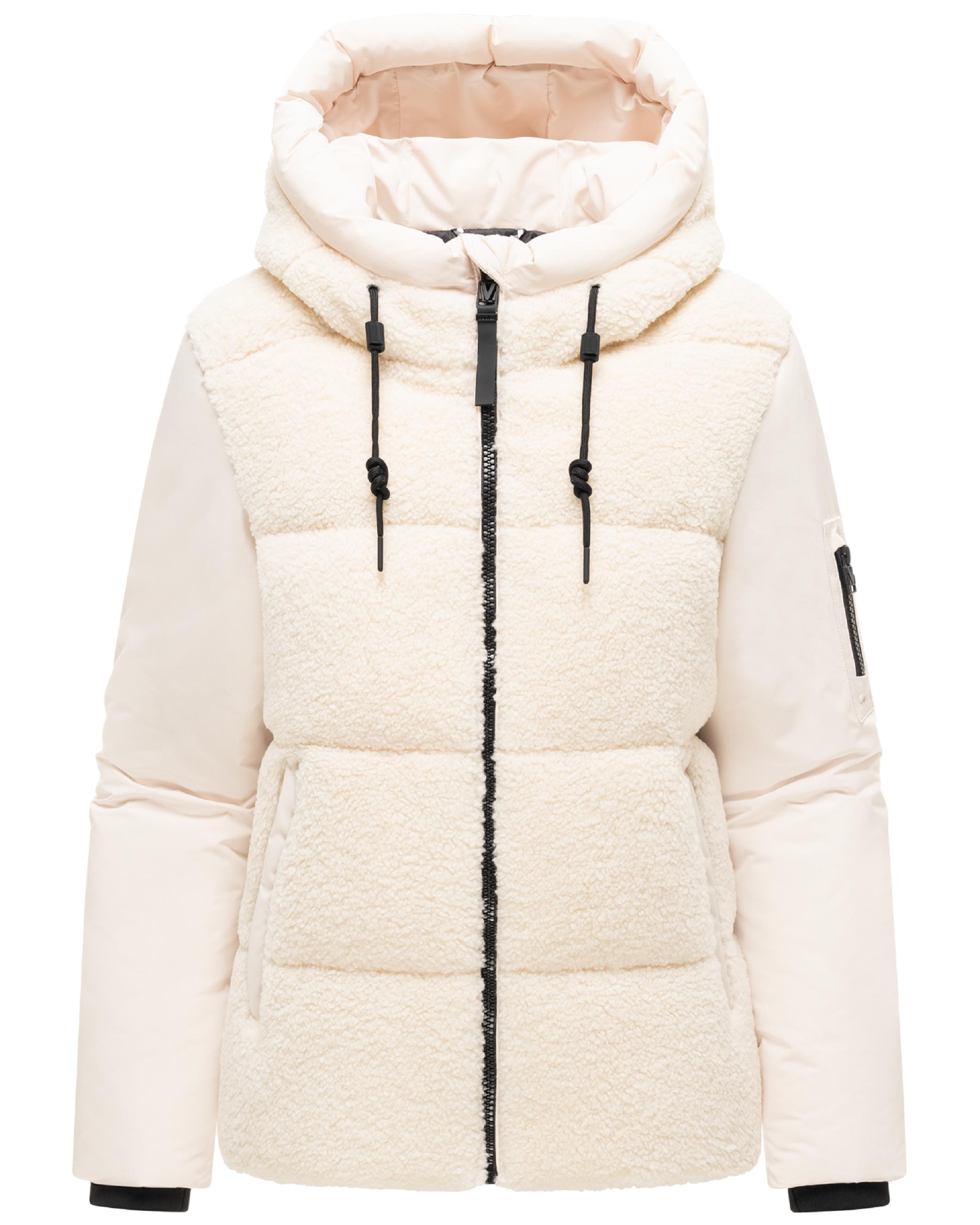 Gesteppte Teddyjacke "Elidee 16" Cream