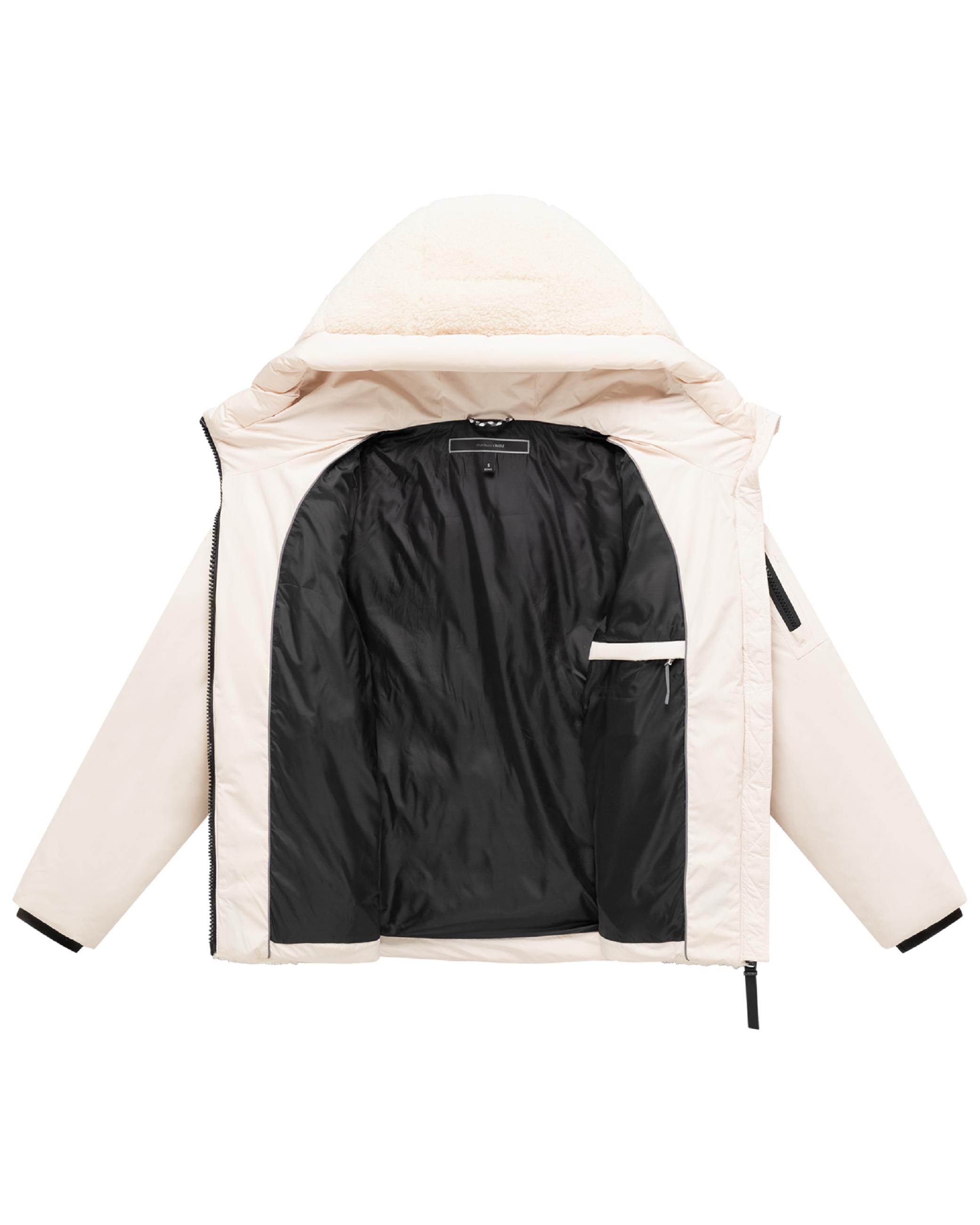 Gesteppte Teddyjacke "Elidee 16" Cream