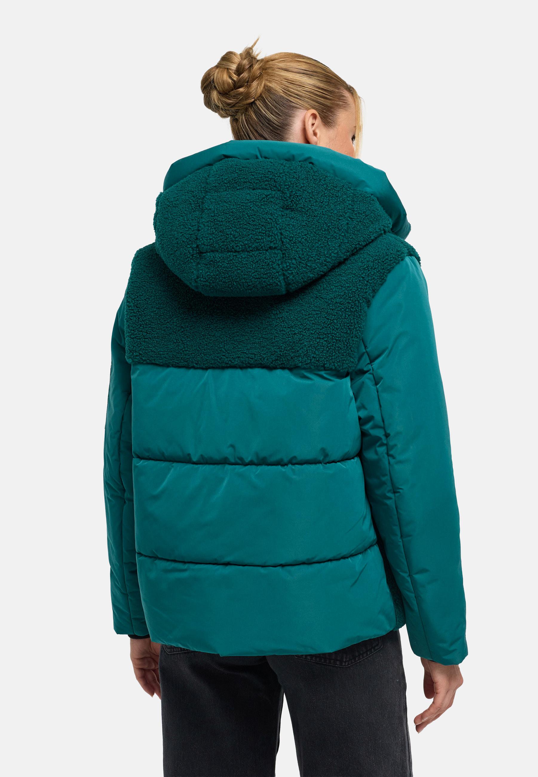 Gesteppte Teddyjacke "Elidee 16" Ocean Green