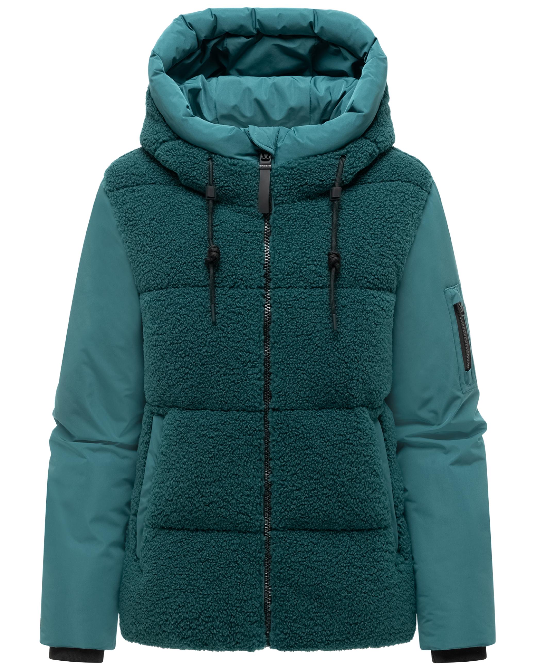 Gesteppte Teddyjacke "Elidee 16" Ocean Green