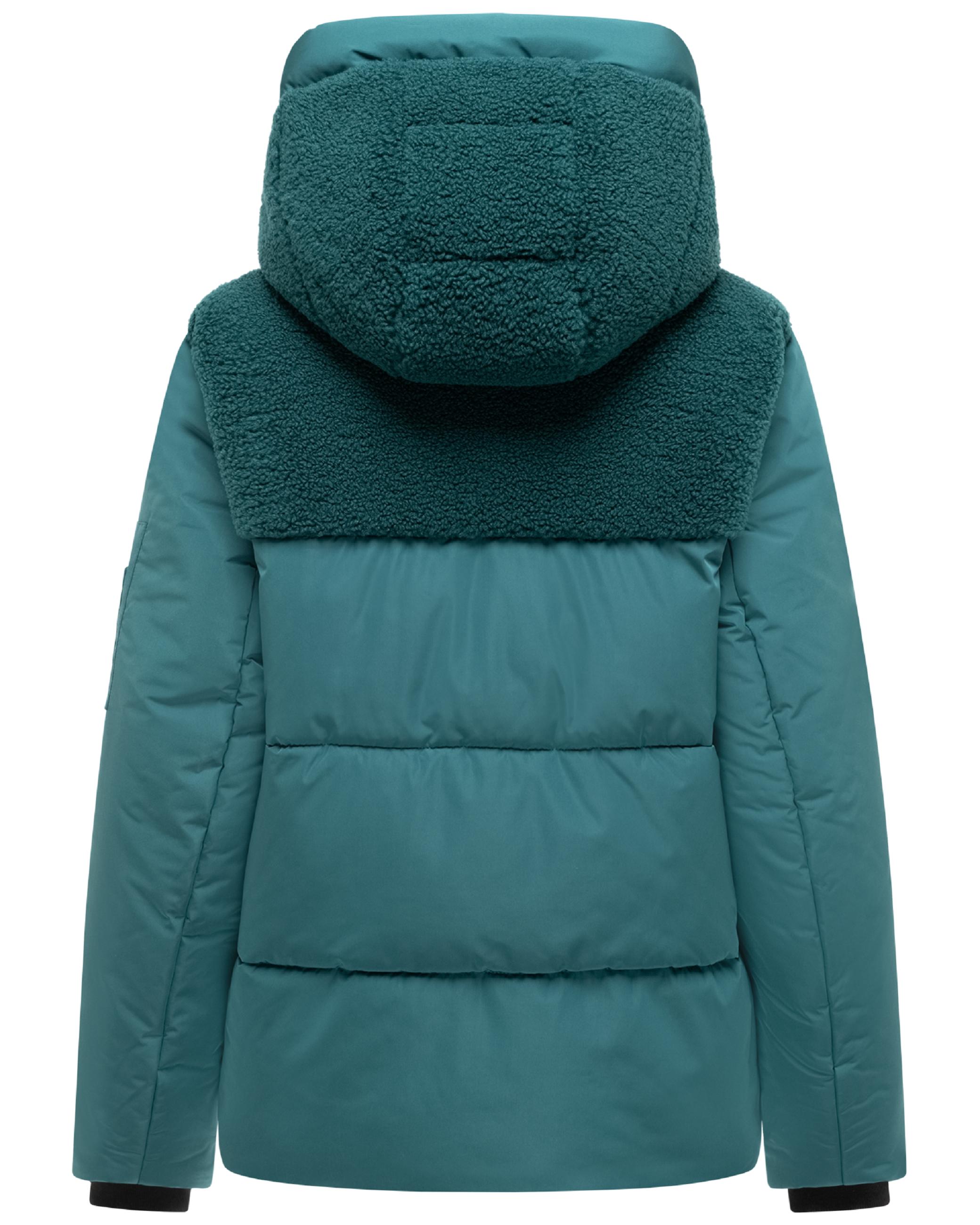 Gesteppte Teddyjacke "Elidee 16" Ocean Green