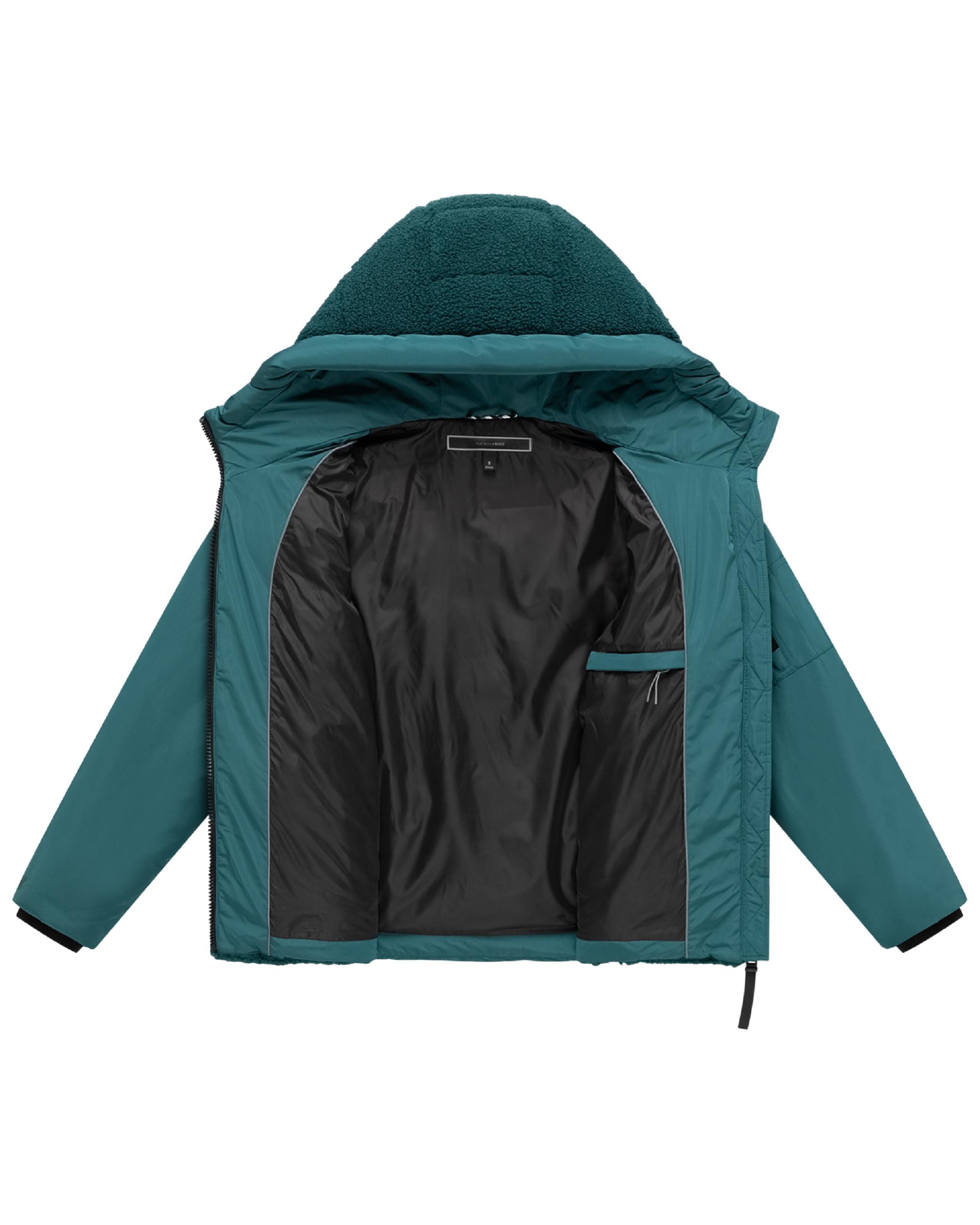 Gesteppte Teddyjacke "Elidee 16" Ocean Green