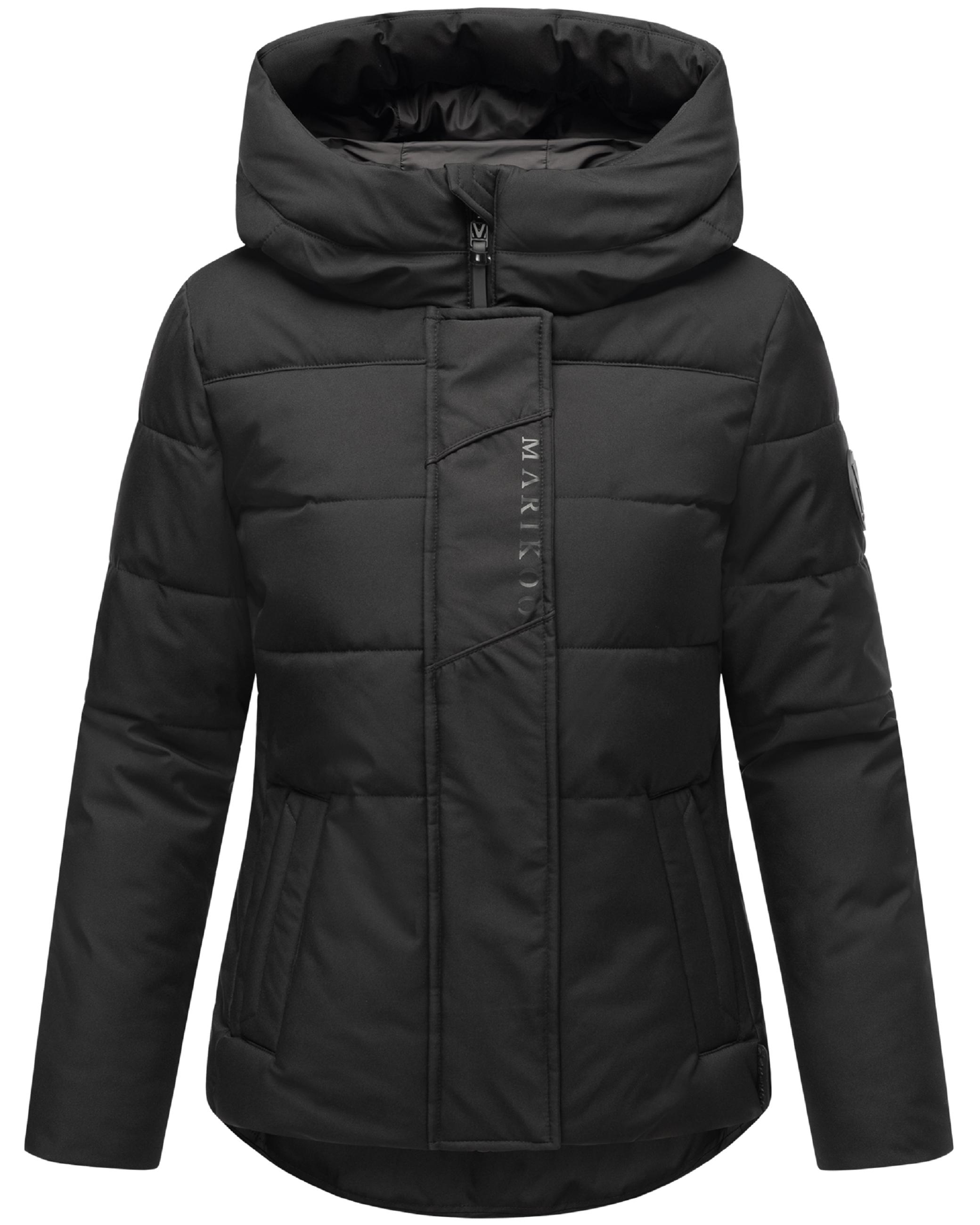 Steppjacke mit integrierten Rucksackträgern "Elira 16" Black