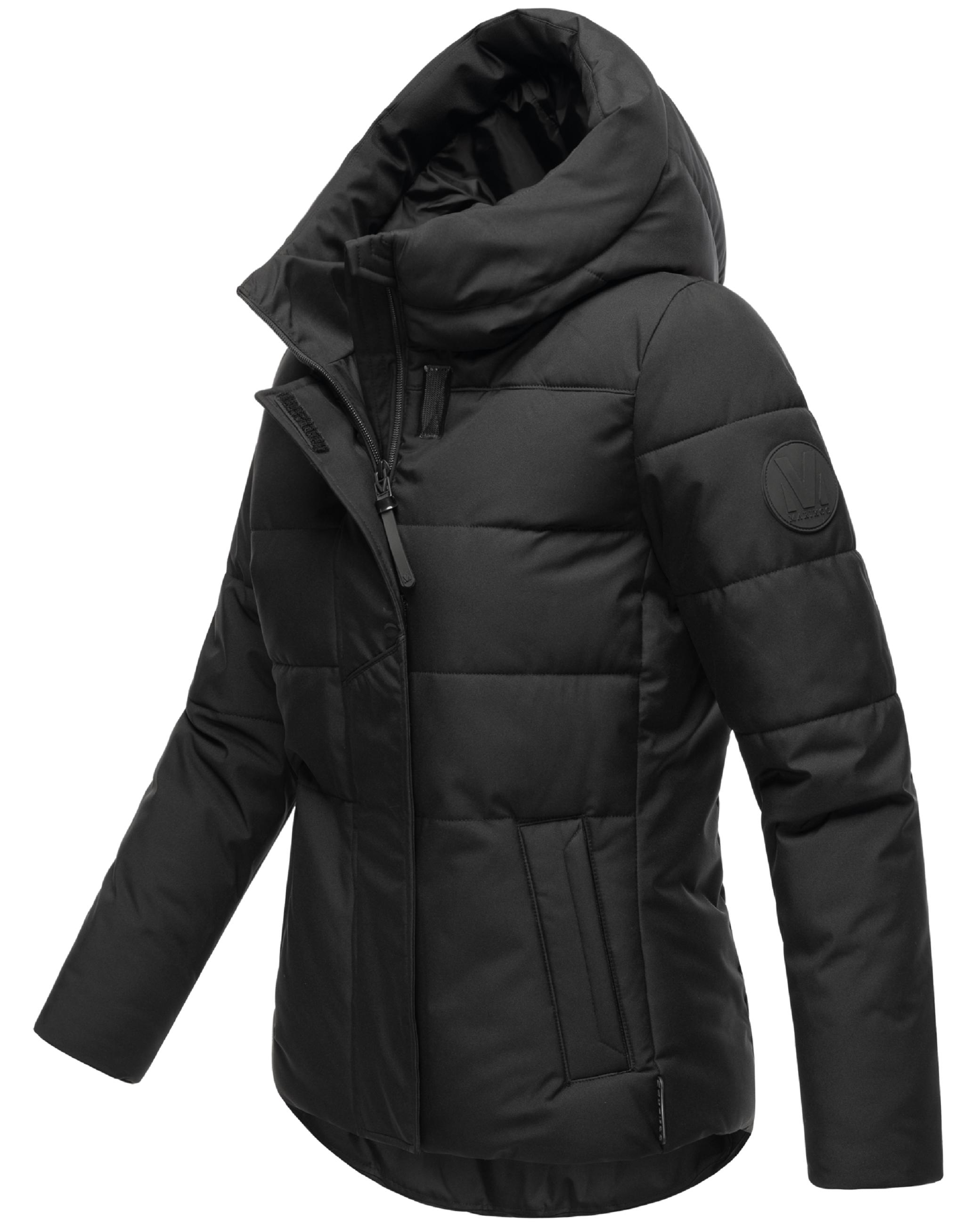 Steppjacke mit integrierten Rucksackträgern "Elira 16" Black