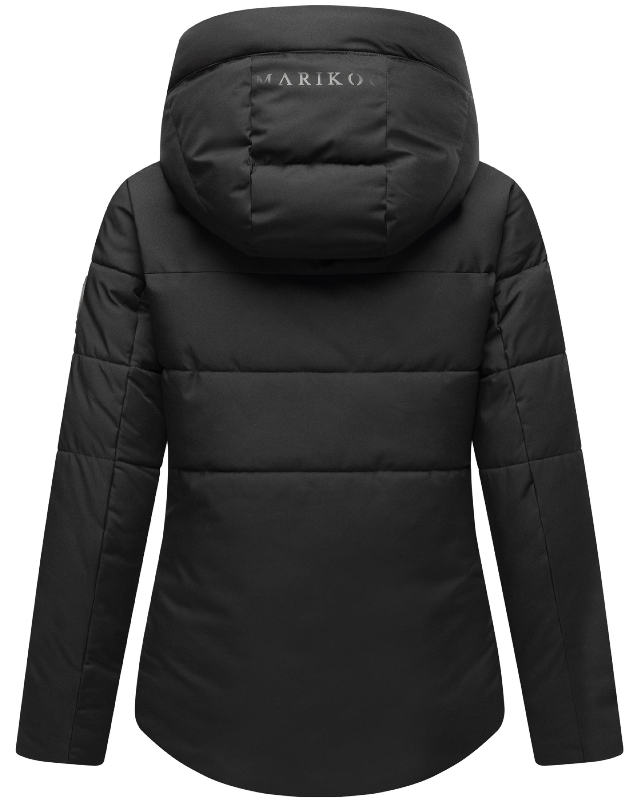 Steppjacke mit integrierten Rucksackträgern "Elira 16" Black