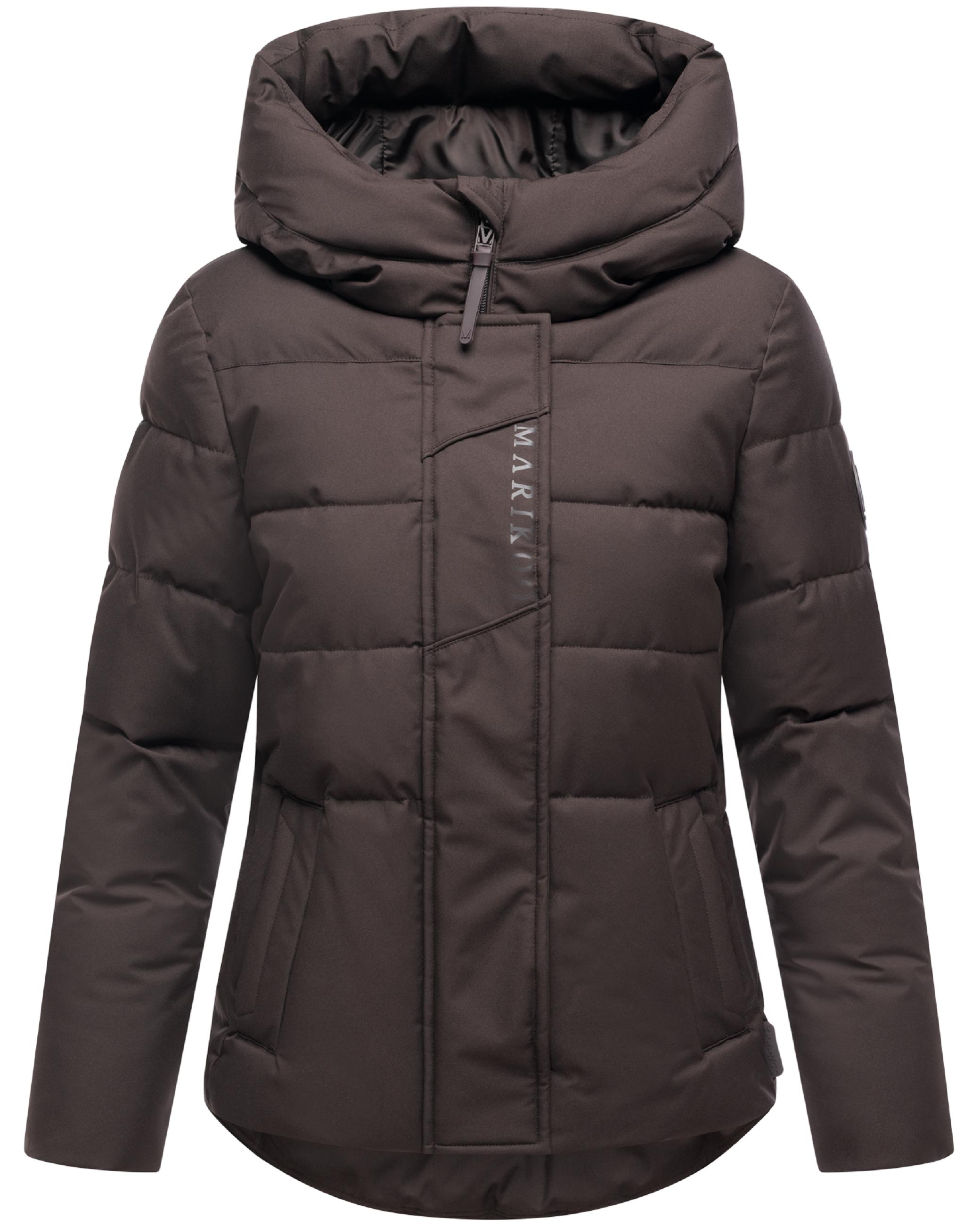 Steppjacke mit integrierten Rucksackträgern "Elira 16" Choco