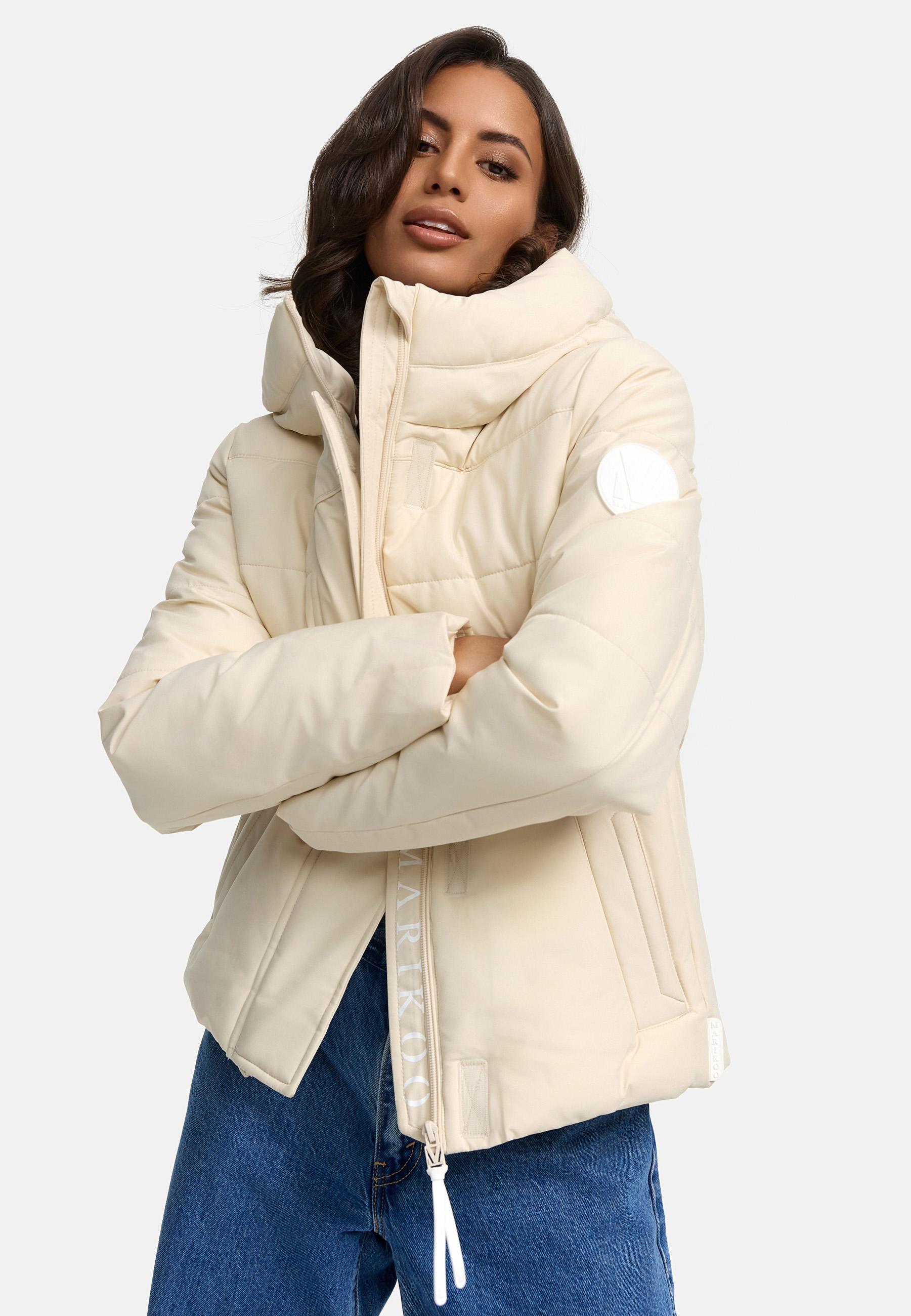 Steppjacke mit integrierten Rucksackträgern "Elira 16" Cream