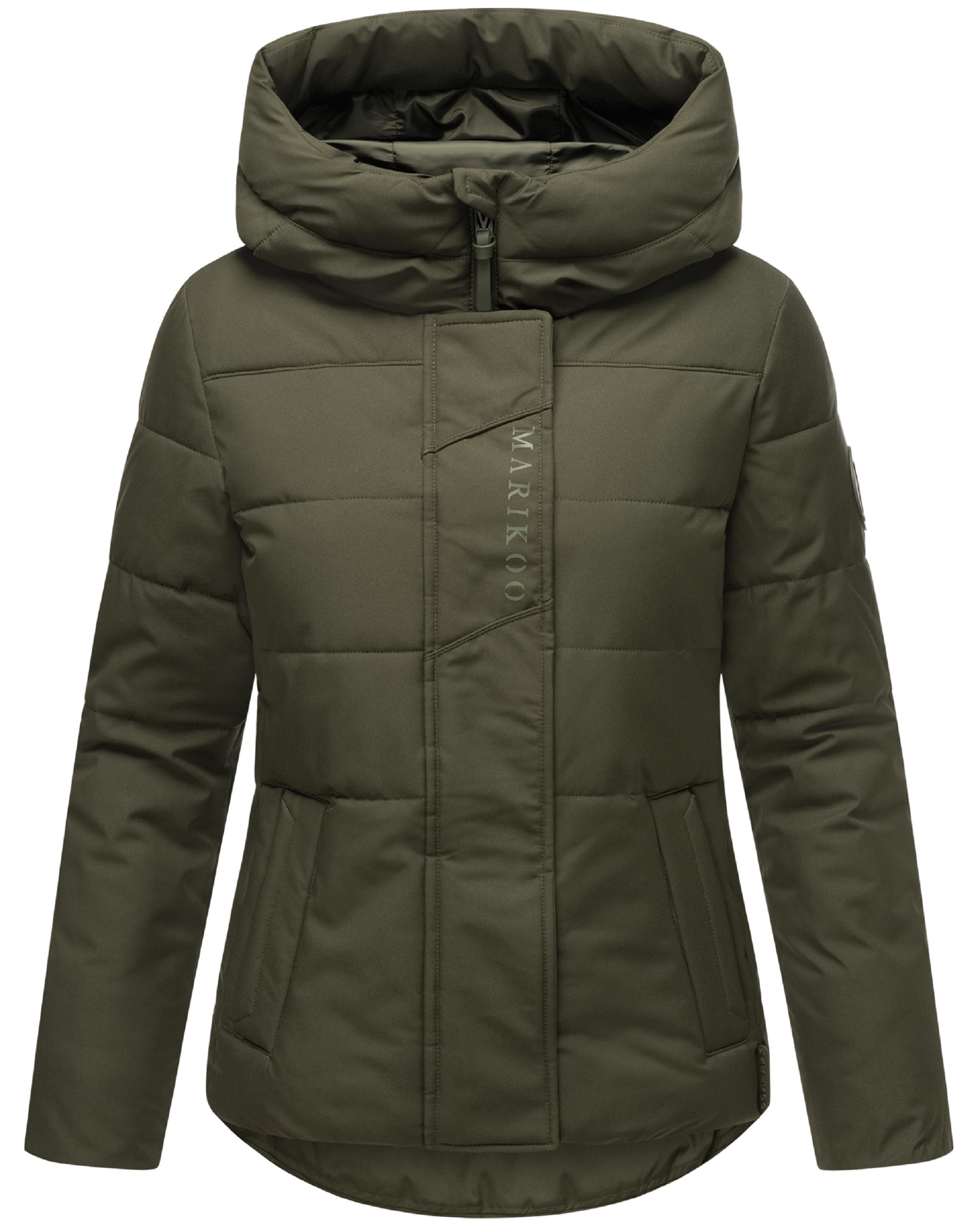 Steppjacke mit integrierten Rucksackträgern "Elira 16" Dark Olive