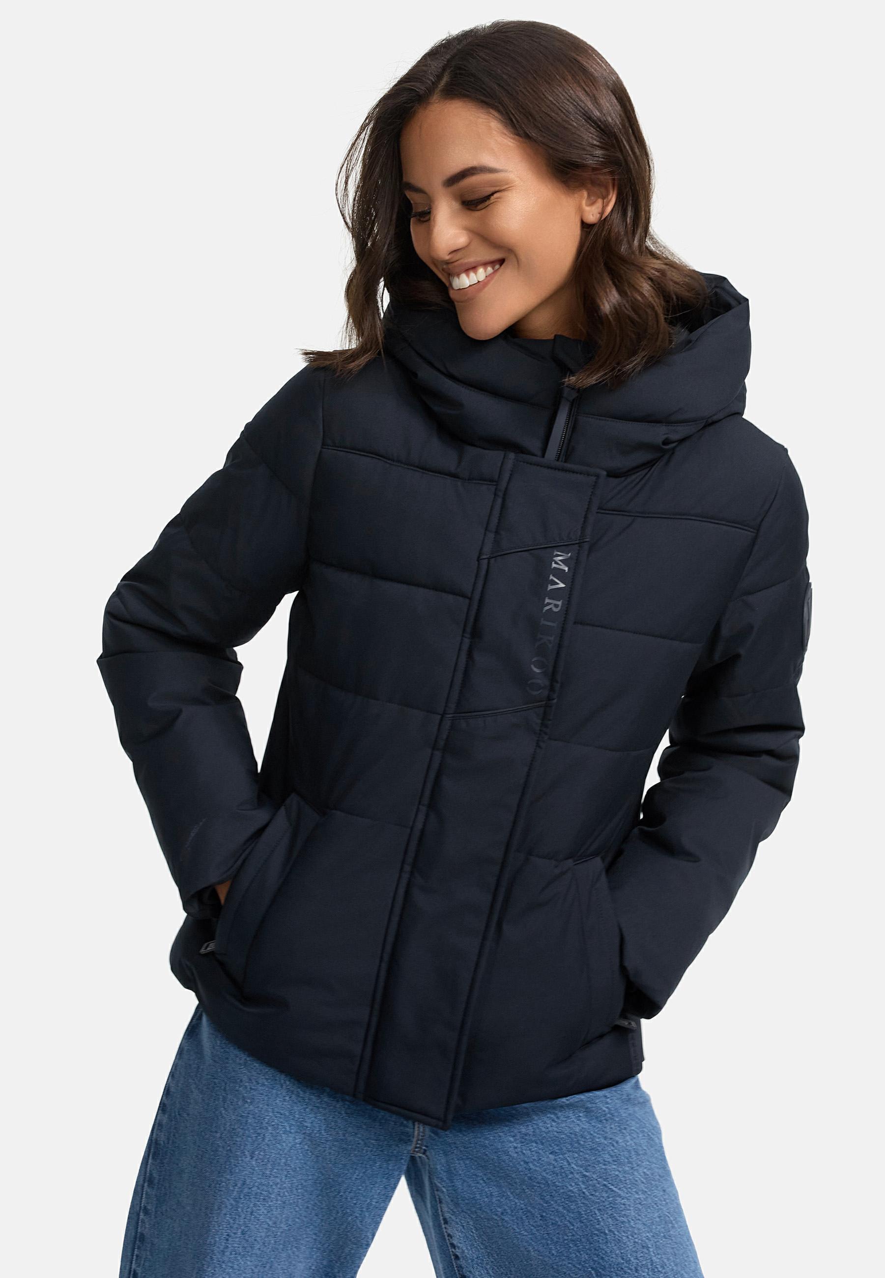 Steppjacke mit integrierten Rucksackträgern "Elira 16" Navy