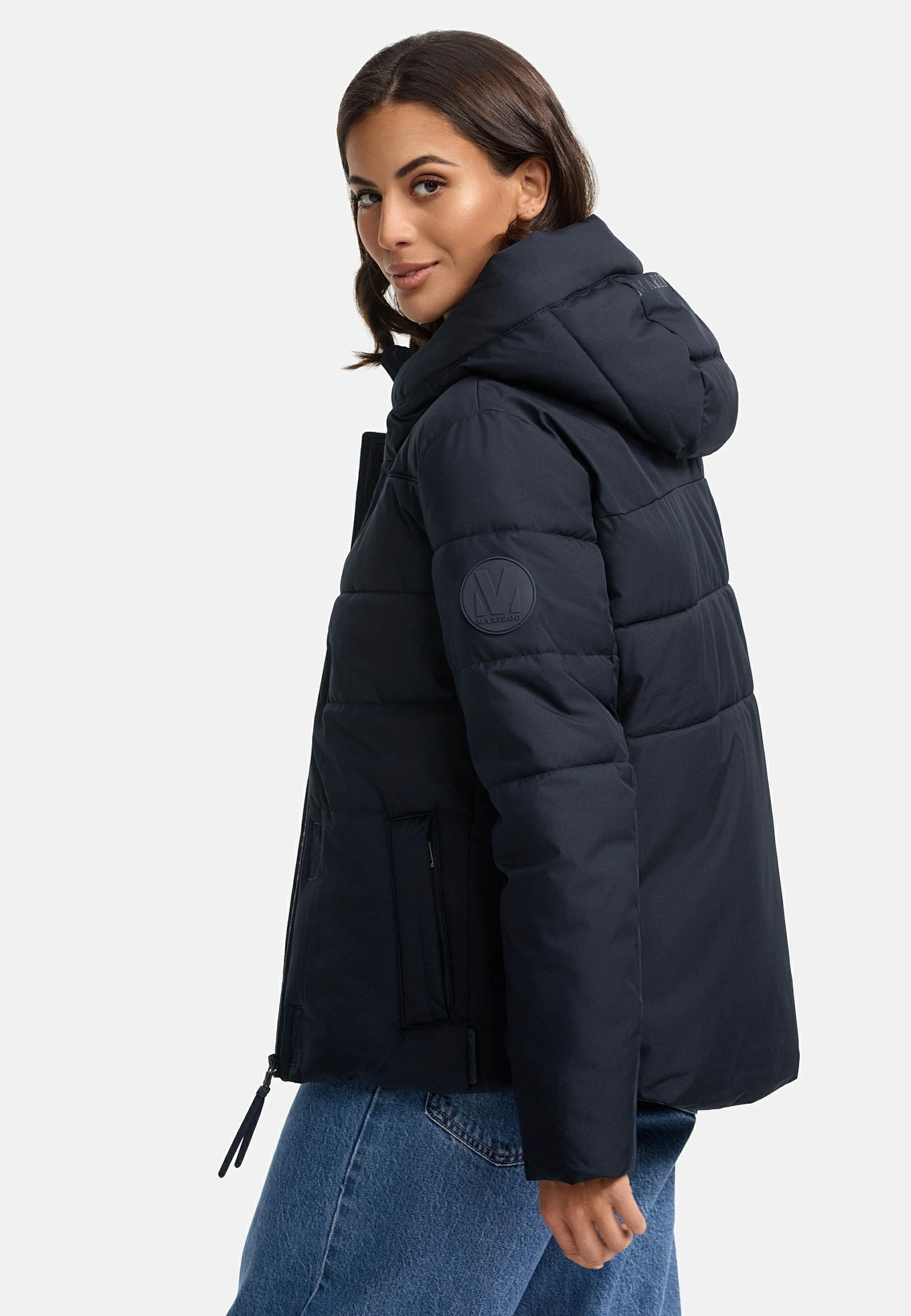 Steppjacke mit integrierten Rucksackträgern "Elira 16" Navy