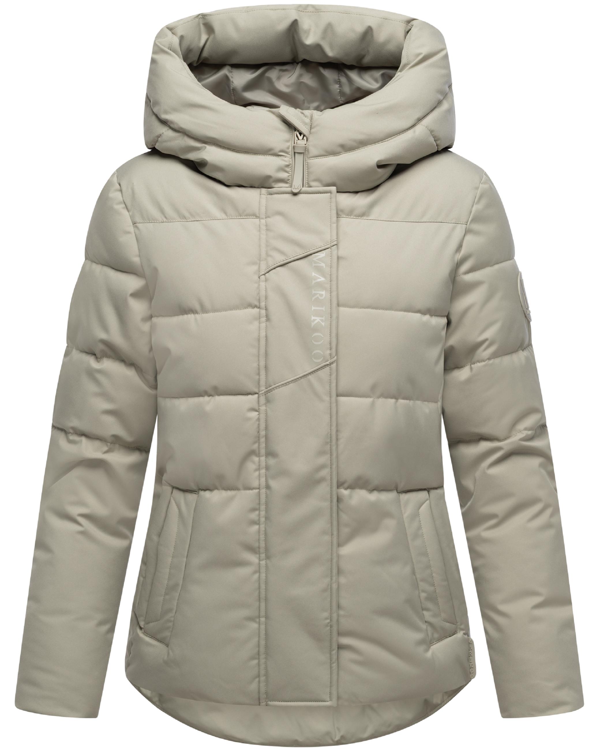 Steppjacke mit integrierten Rucksackträgern "Elira 16" Pebble Grey