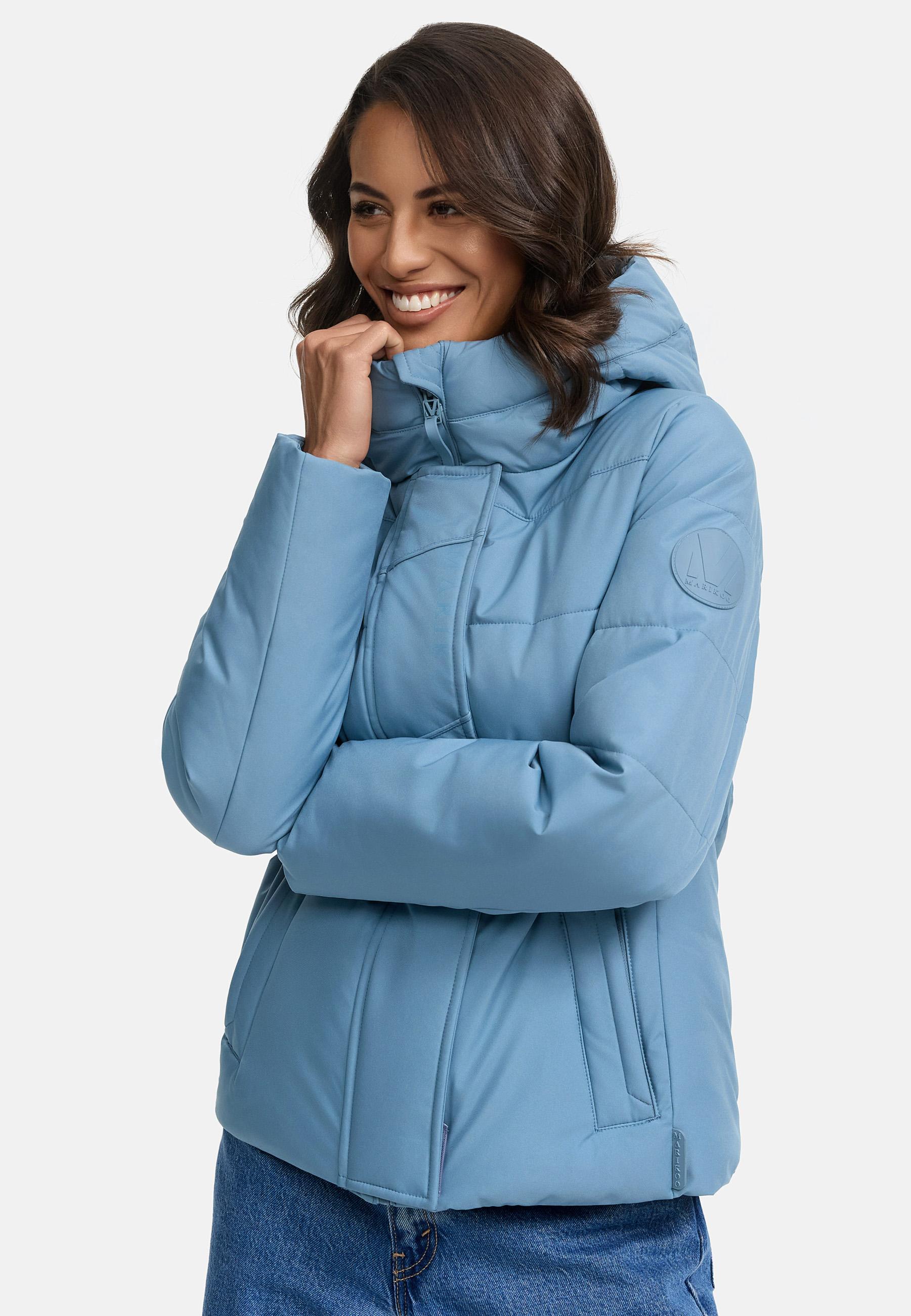 Steppjacke mit integrierten Rucksackträgern "Elira 16" Powder Blue