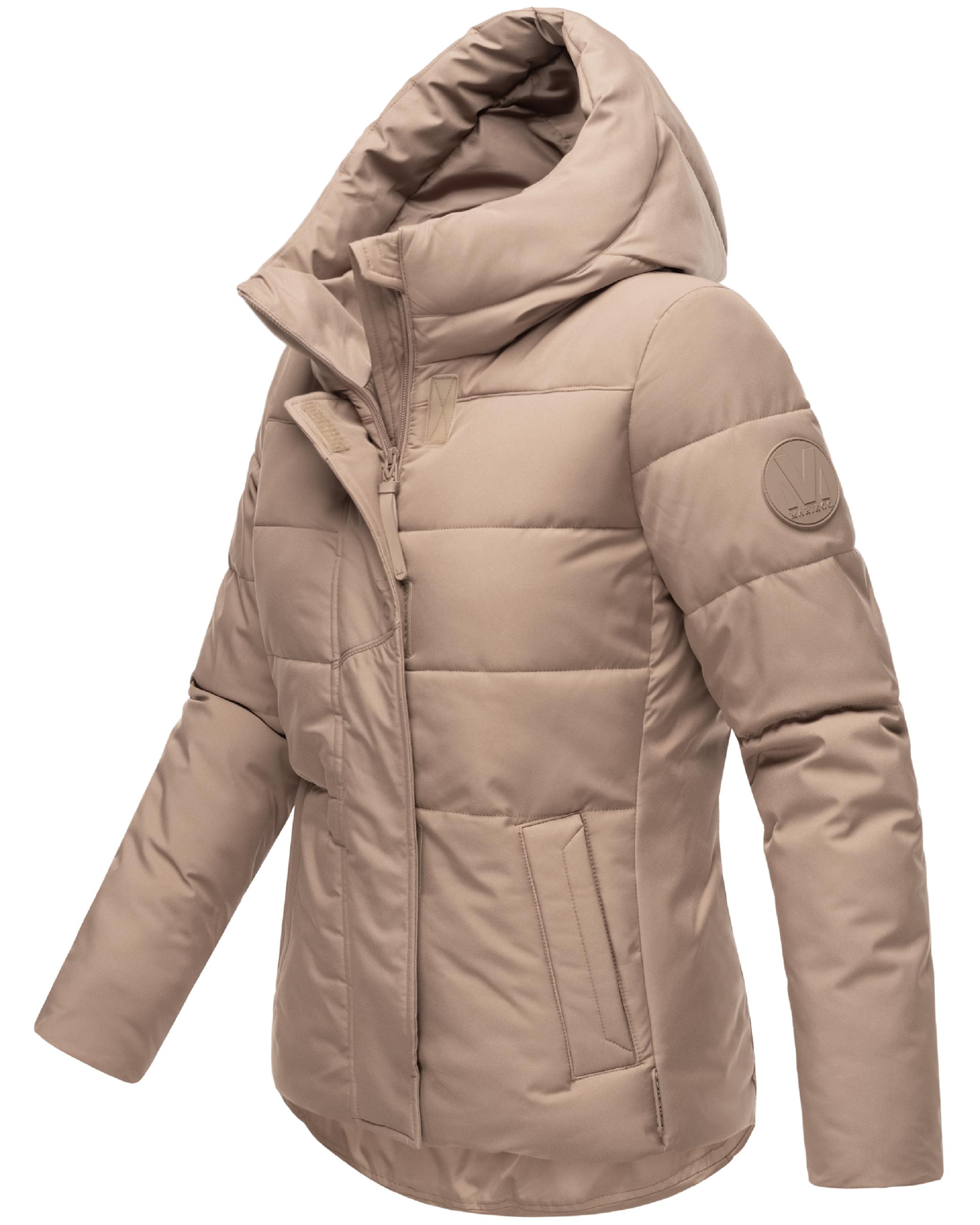 Steppjacke mit integrierten Rucksackträgern "Elira 16" Taupe Grey