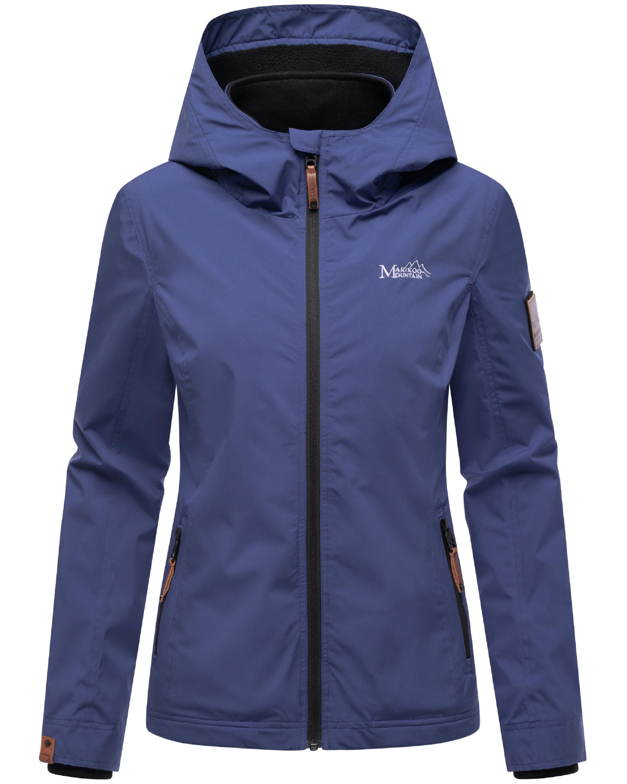 Leichte Übergangsjacke mit Kapuze "Erdbeere" Blue Violet