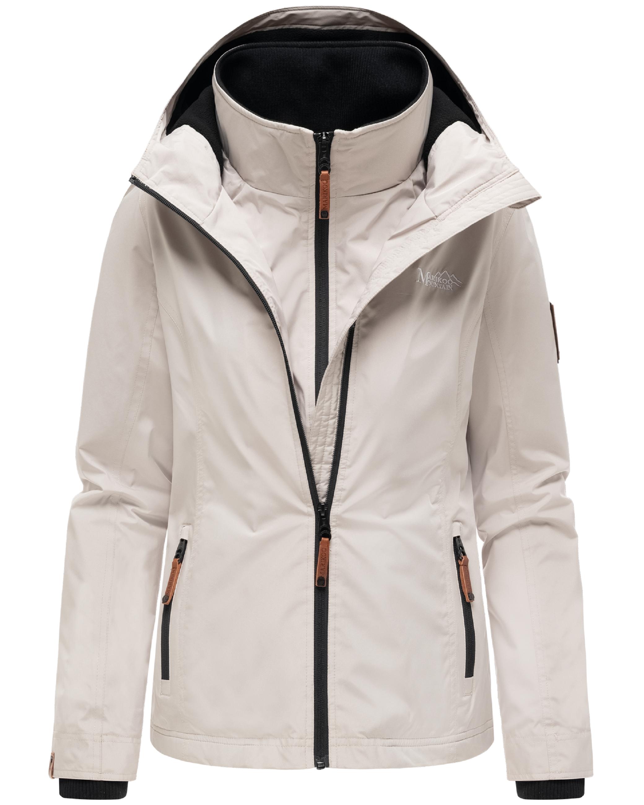 Leichte Übergangsjacke mit Kapuze "Erdbeere" Bone