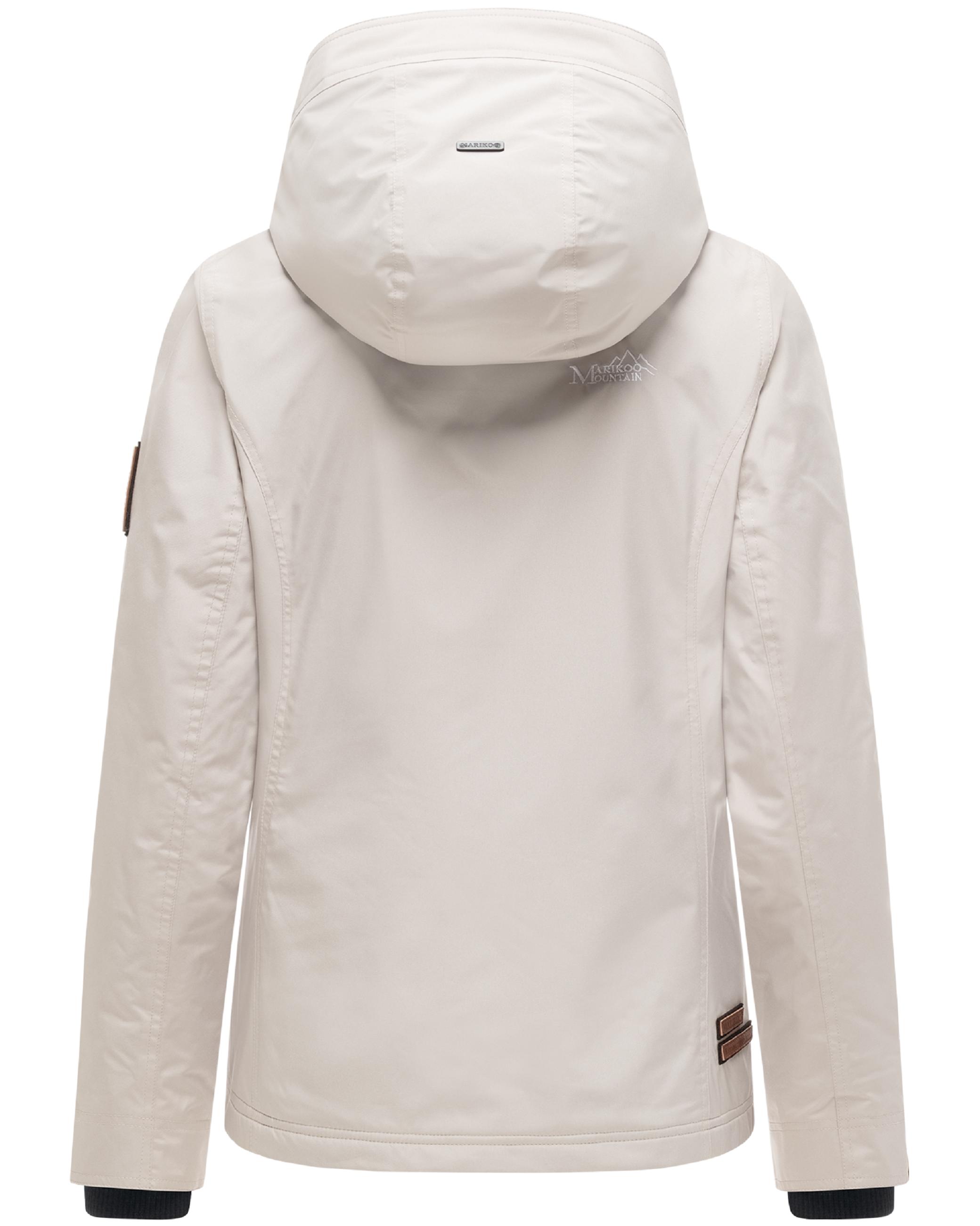 Leichte Übergangsjacke mit Kapuze "Erdbeere" Bone