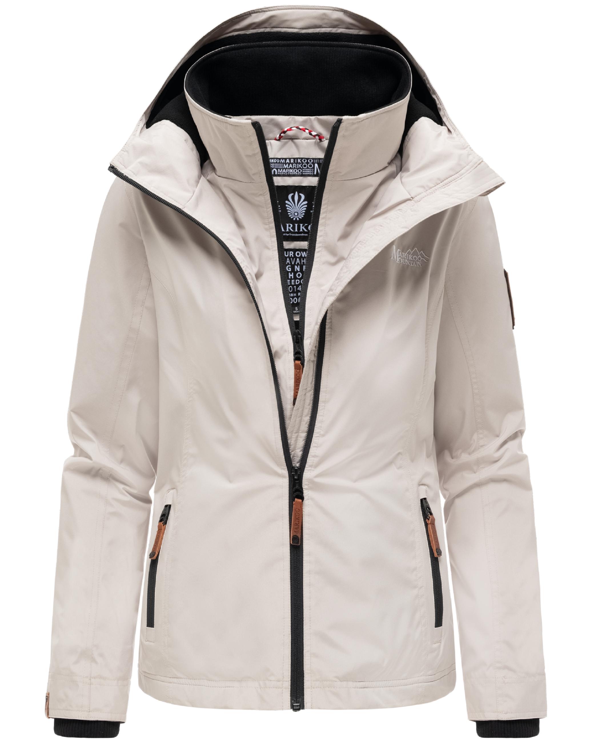 Leichte Übergangsjacke mit Kapuze "Erdbeere" Bone